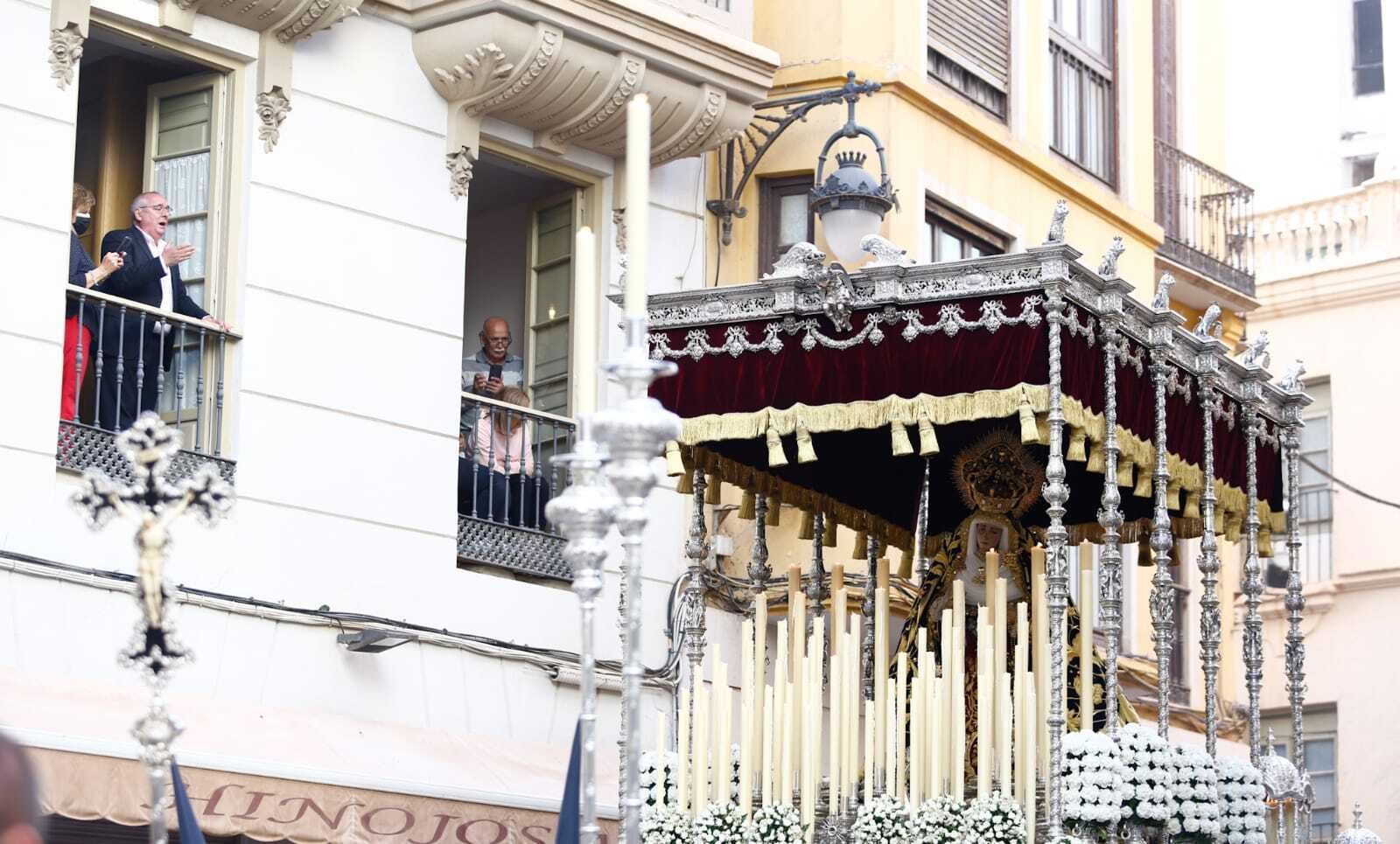Las fotos de Dolores de San Juan, en el Viernes Santo de Málaga