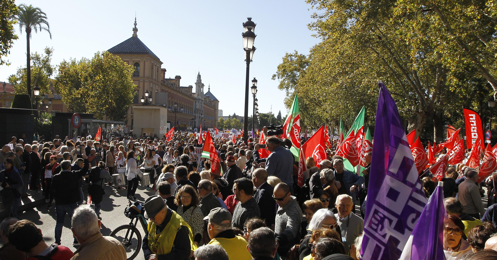 Manifestación en defensa de la sanidad pública