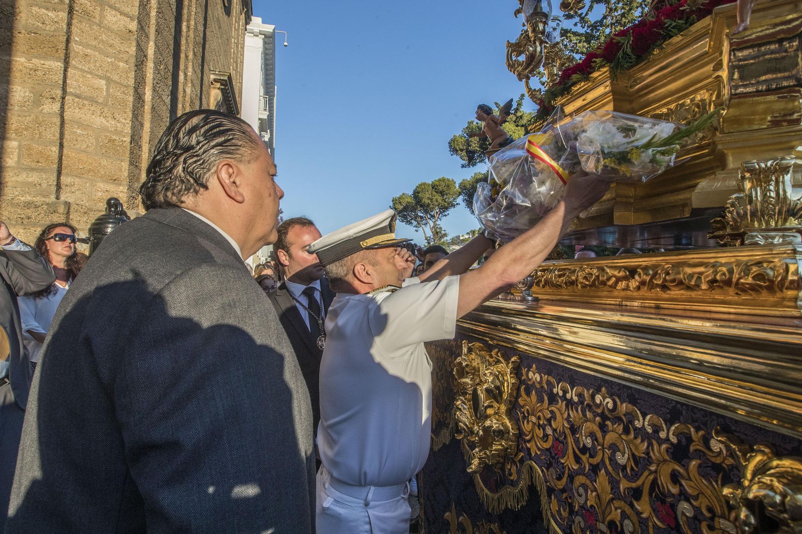 Imágenes de la peregrinación del Nazareno