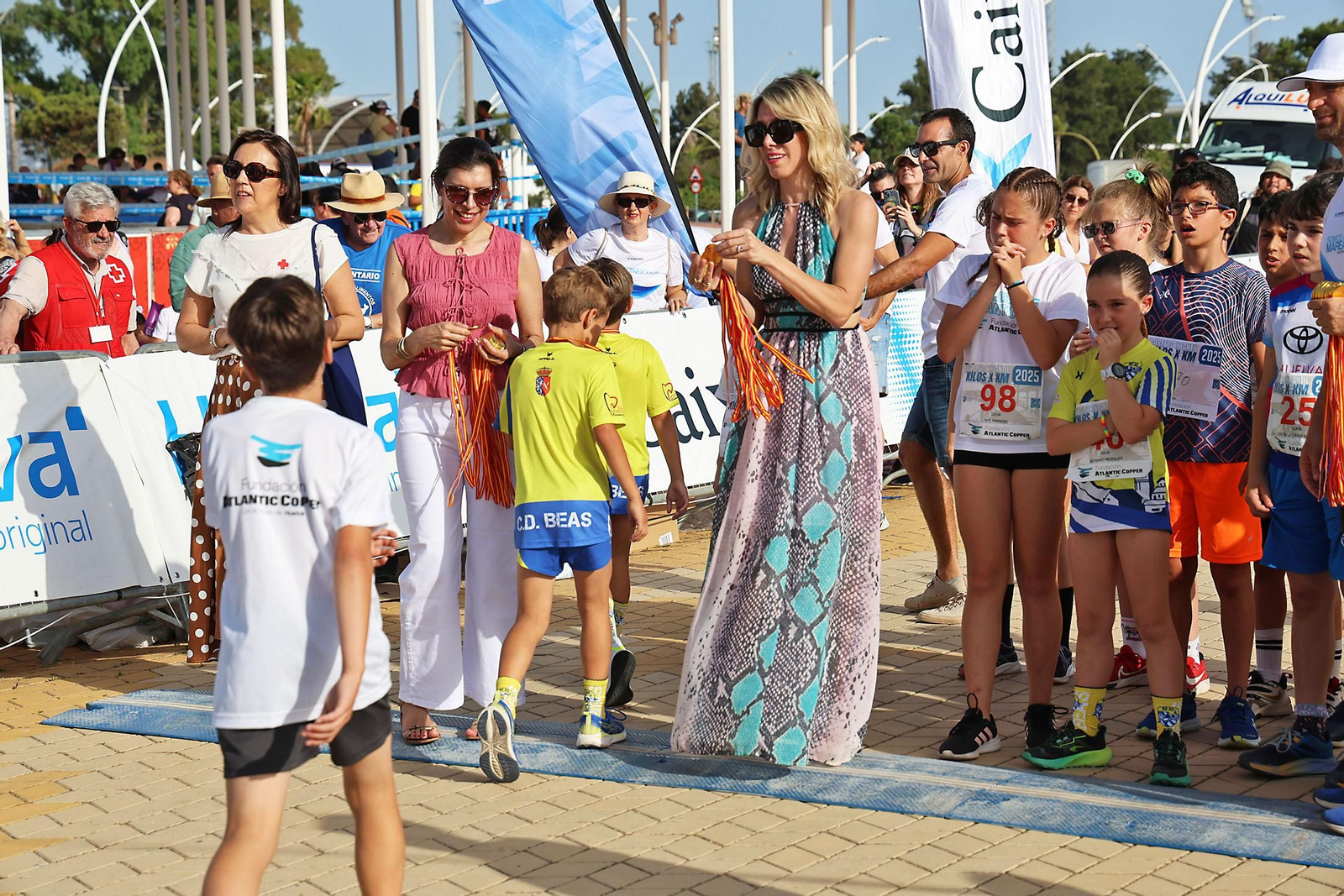 Imágenes de la Carrera Infantil 'Kilos X Km', organizada por la Fundación Atlantic Copper Imágenes de la Carrera Infantil 'Kilos X Km', organizada por la Fundación Atlantic Copper