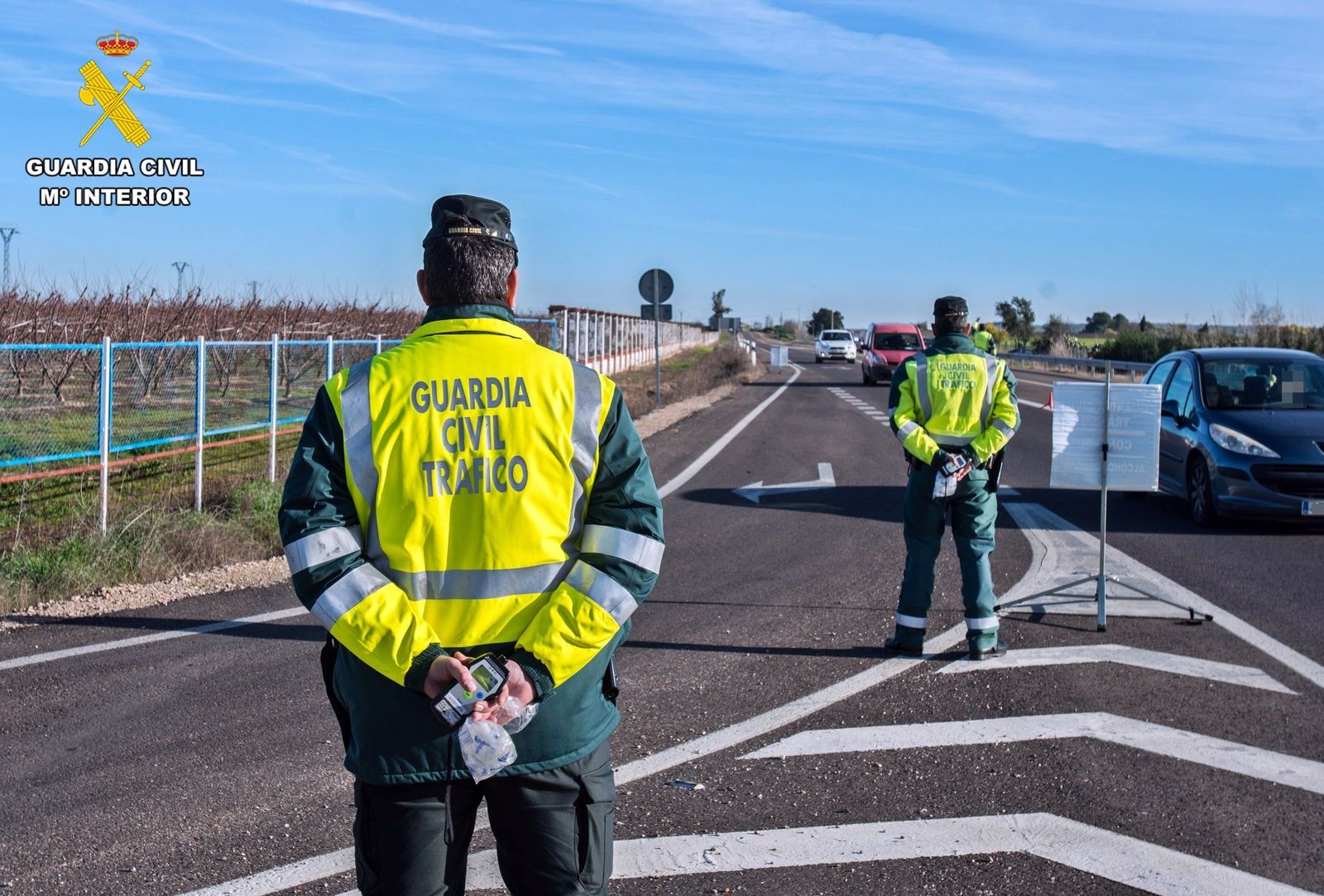 Un control de la Guardia Civil, en una imagen de archivo.