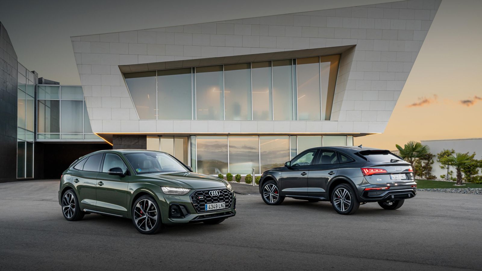 Además del SQ5 y el 40 TDI quattro de la imagen, la oferta la componen cinco versiones más.