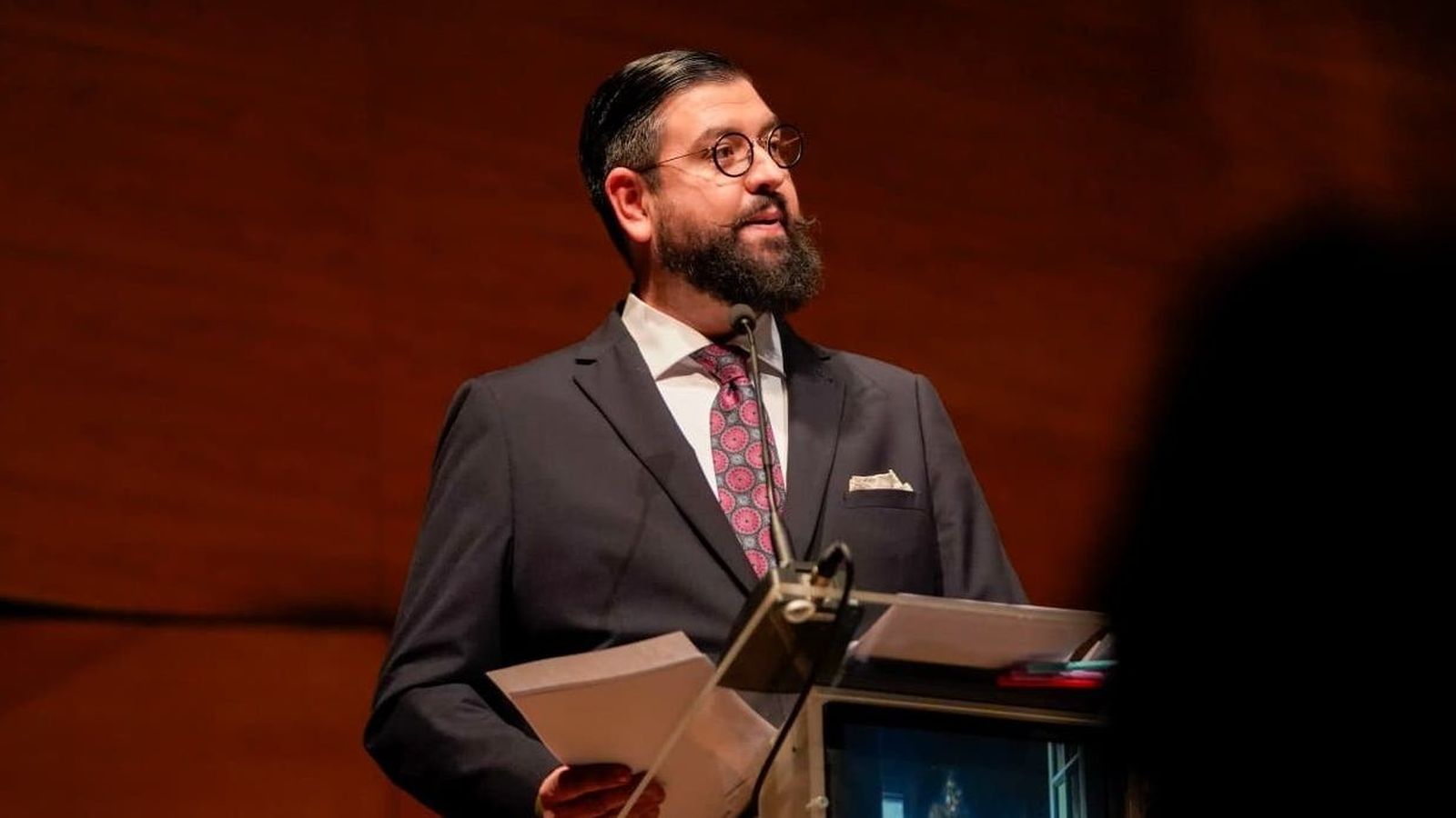 Manu Sánchez, en un acto reciente.