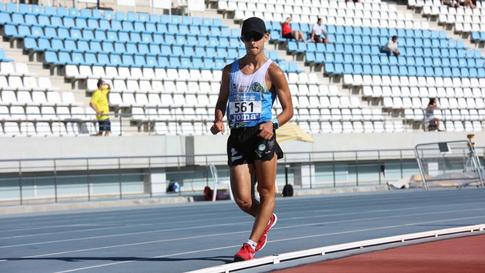 El atleta Pablo Rodríguez.