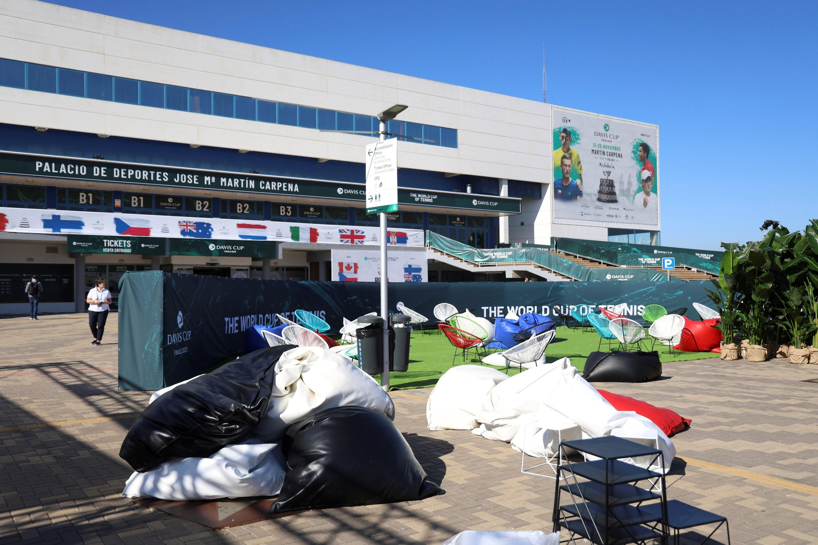 El Carpena se pone guapo para la Copa Davis