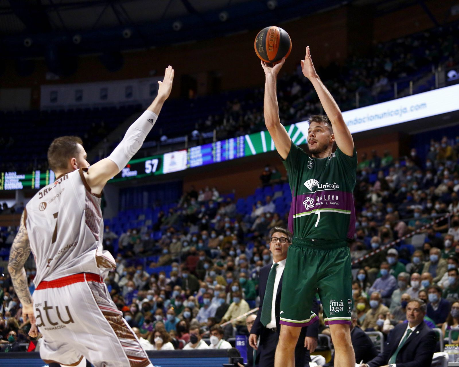 Las fotos del Unicaja-Hereda San Pablo Burgos