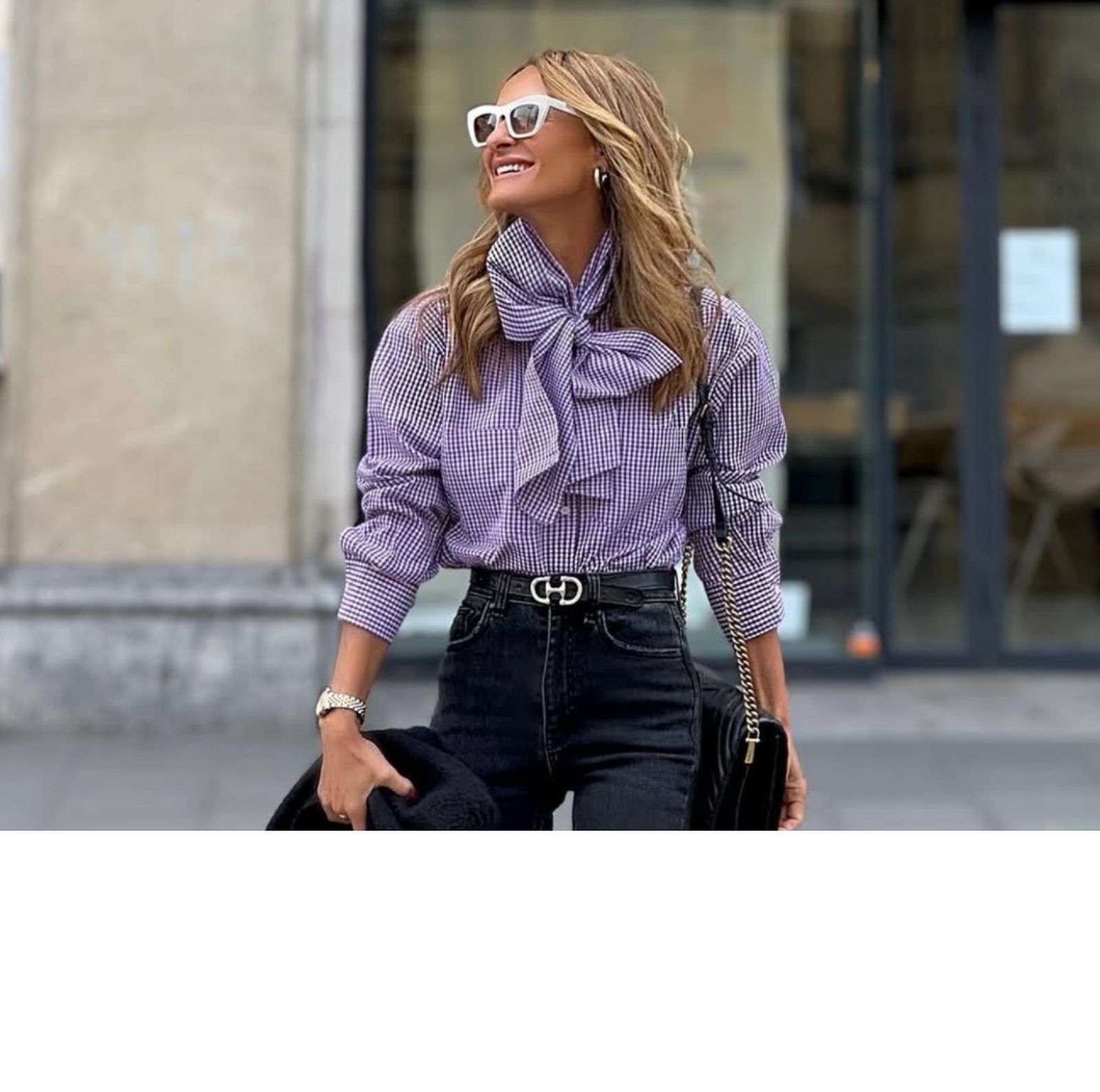 Destacaron la temporada pasada, pero esta primavera las blusas con lazada regresan con fuerza para reivindicar las tendencias coquetas.