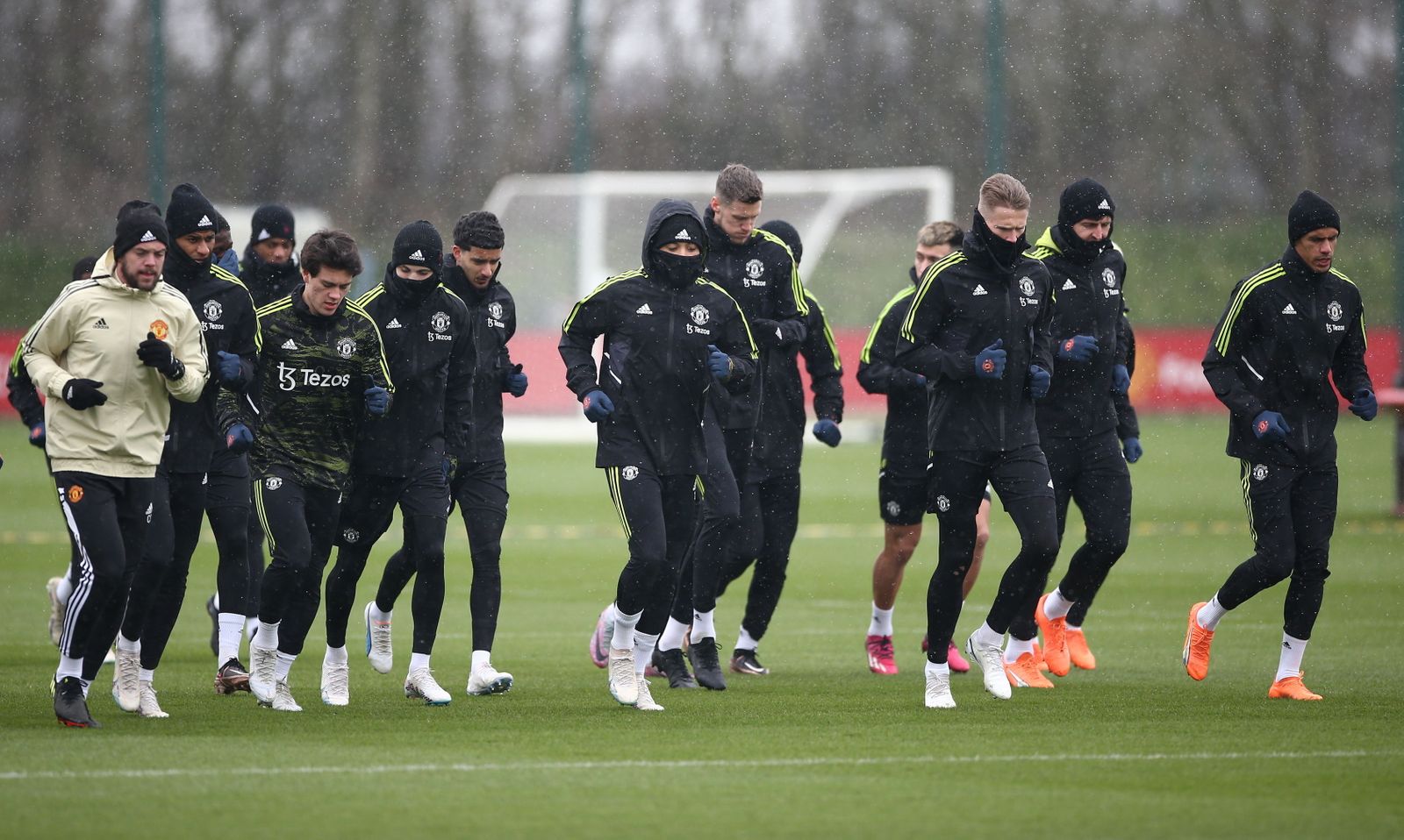 Las fotos previas del Manchester United - Betis