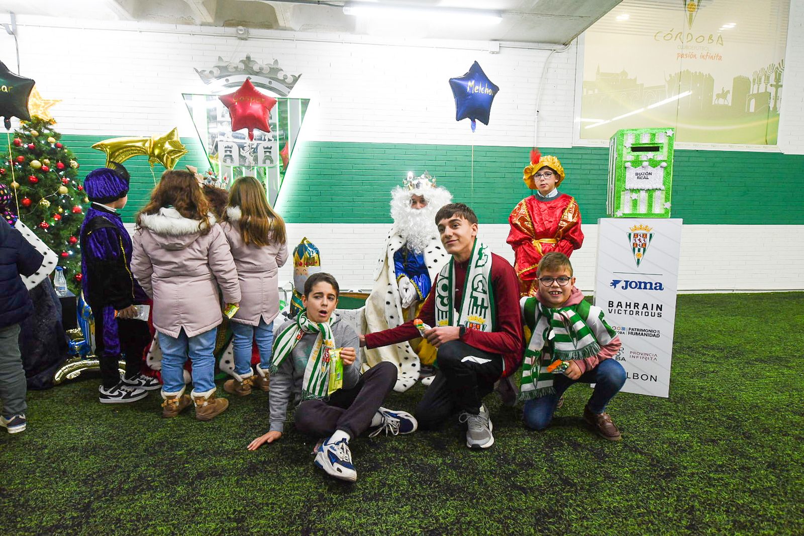 Las mejores fotos de la recepción del Córdoba CF a los Reyes Magos en El Arcángel