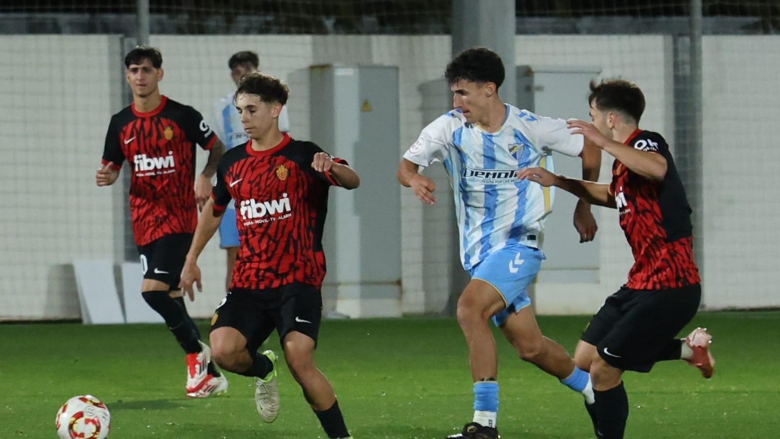 Épica remontada del Málaga CF al Mallorca en la Copa del Rey Juvenil