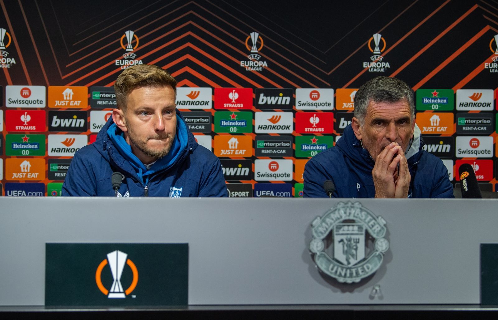 Las fotos previas al Manchester United - Sevilla