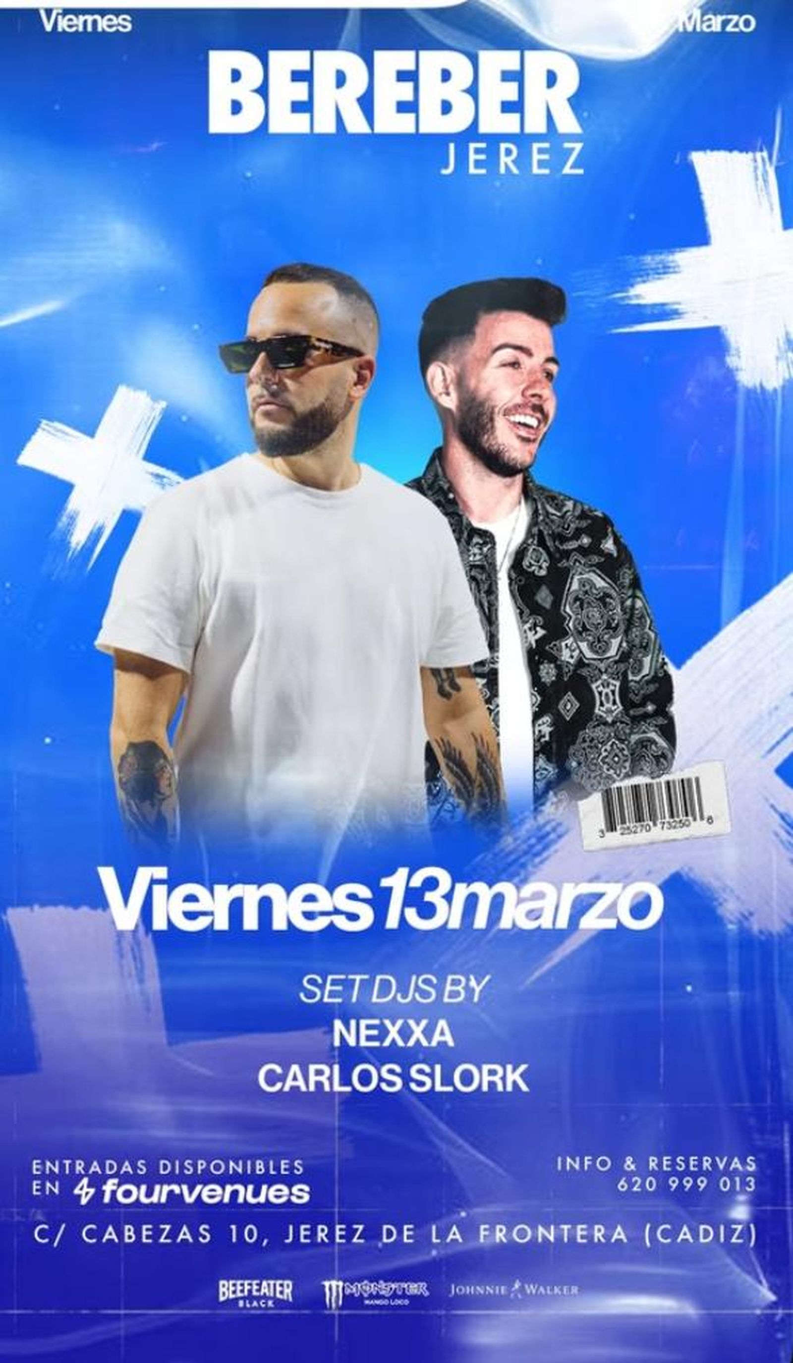 Carlos Slork y Nexxa, en Bereber. Jerez.