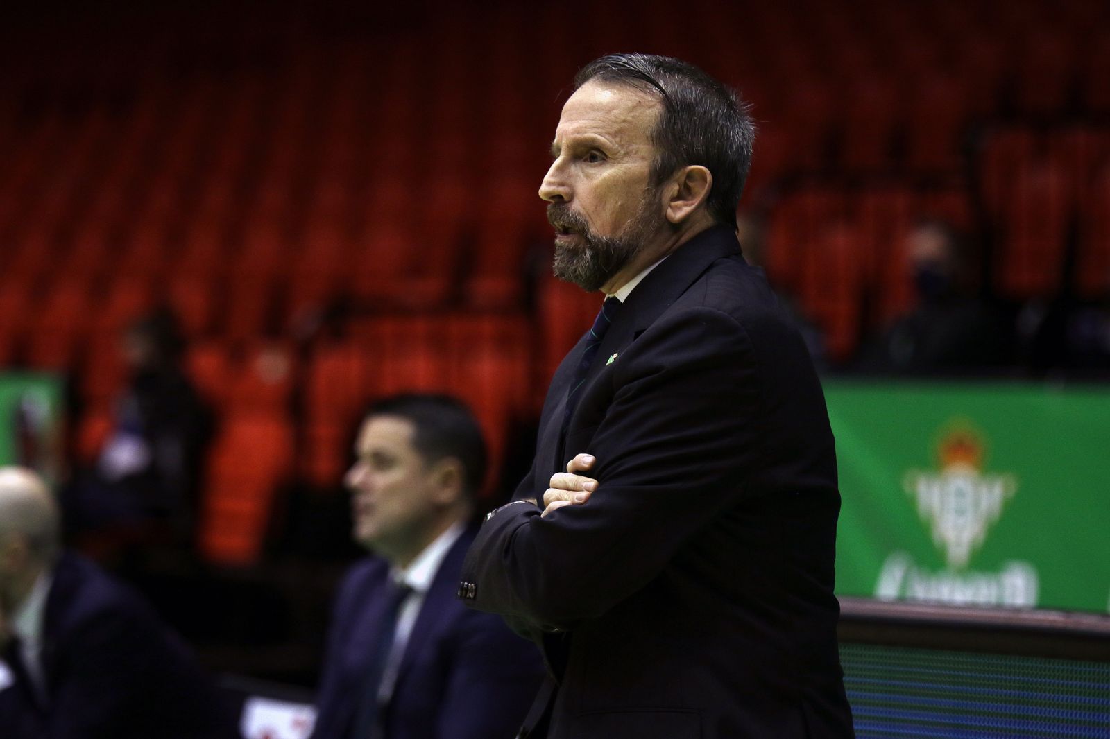 Joan Plaza, en un partido del Coosur Real Betis.