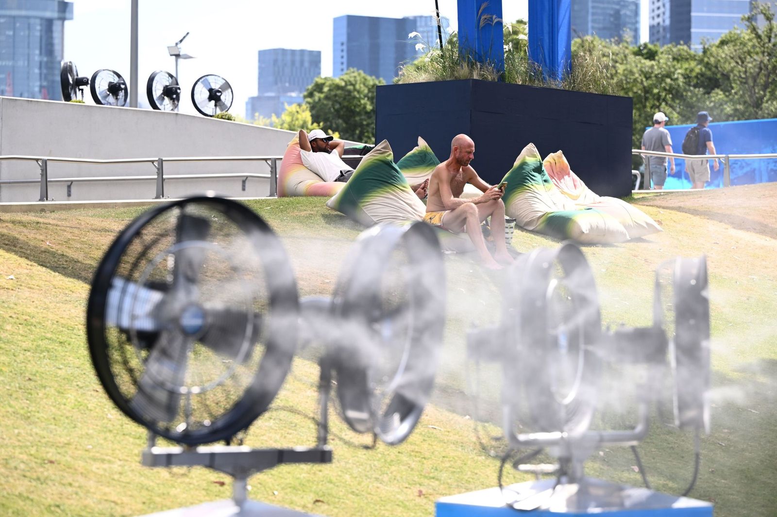 Las fotos de Alcaraz y del resto de cuartos de final de Australia