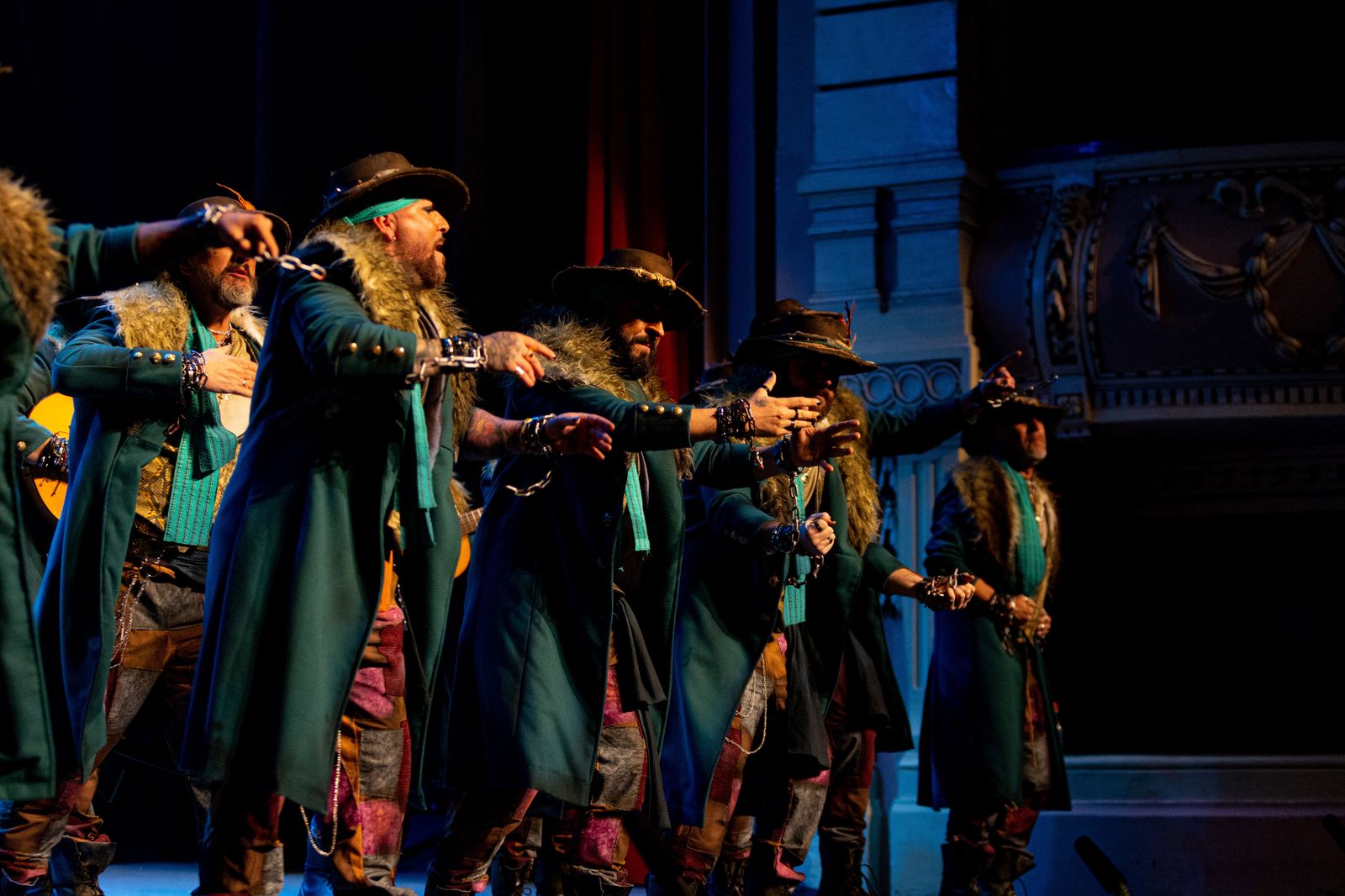 Imágenes de la tercera jornada del concurso del Carnaval Colombino 2023