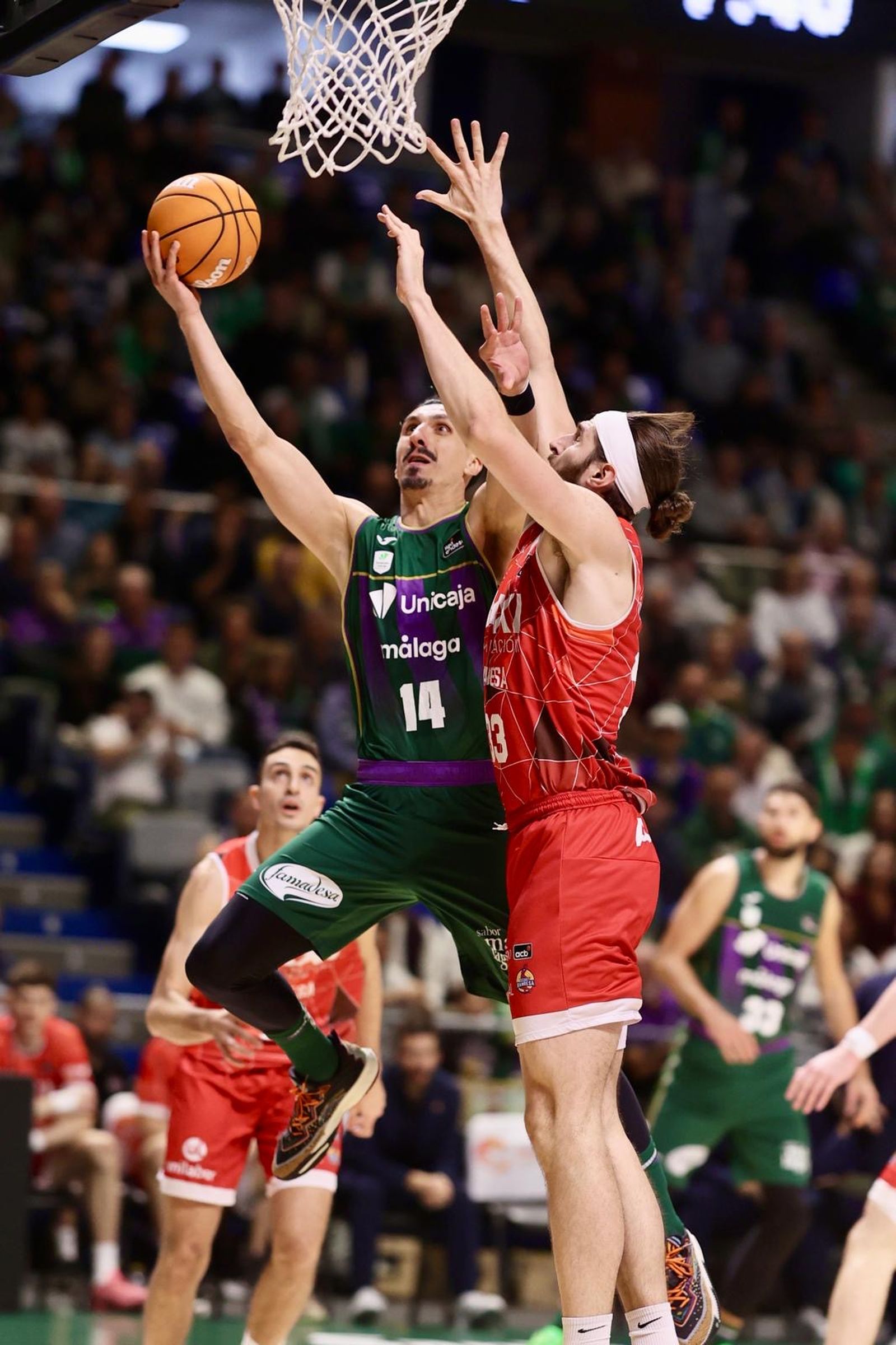 El Unicaja-Baxi Manresa, en fotos