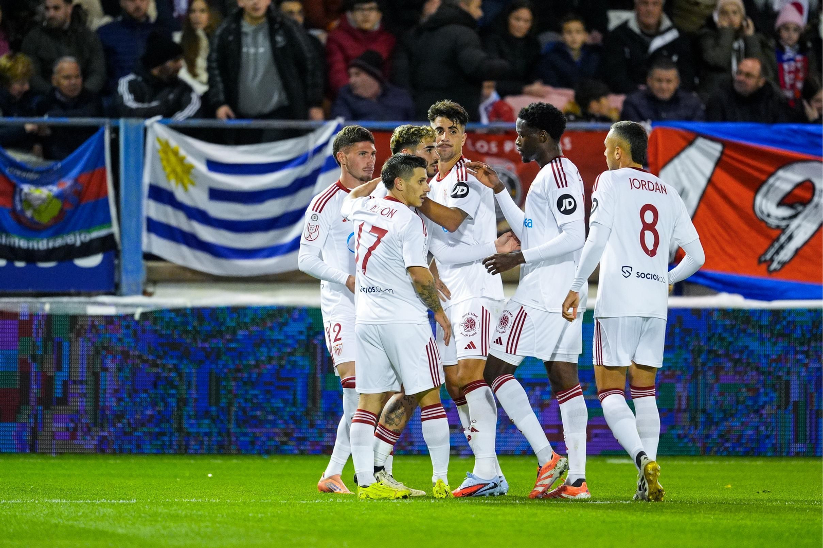 Las fotos del Extremadura-Sevilla