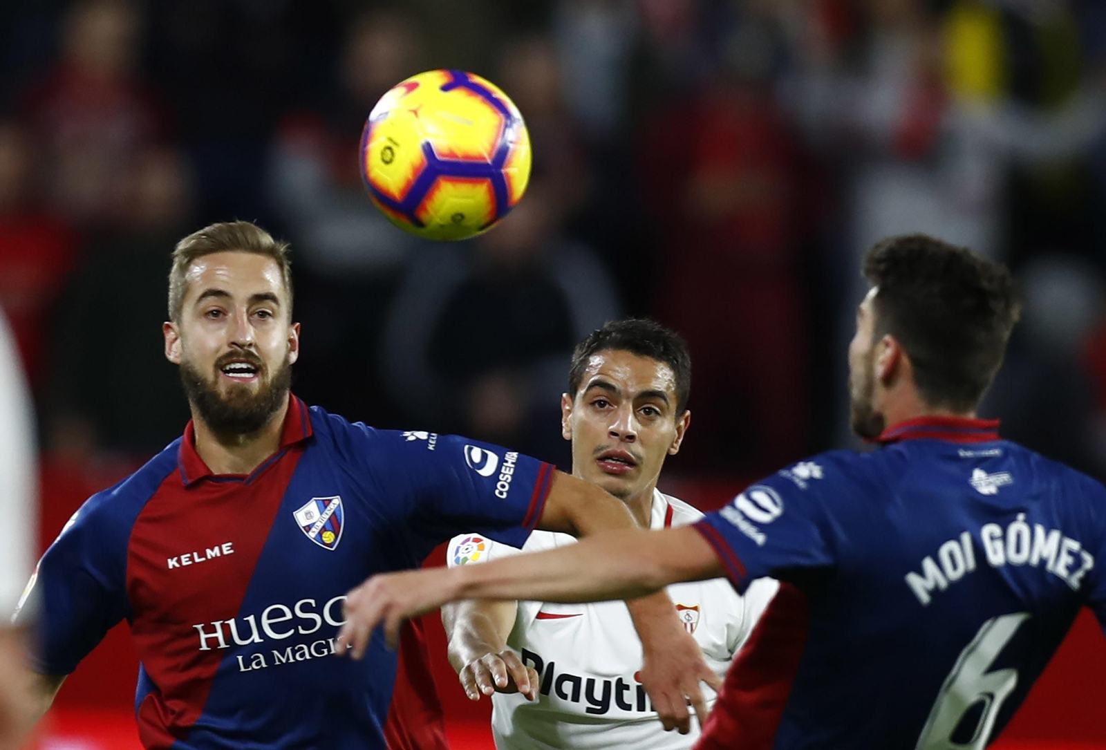 El Sevilla-Huesca, en imágenes