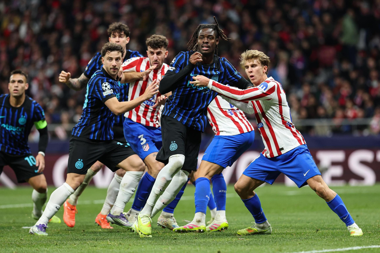 Las fotos del Atlético de Madrid-Inter