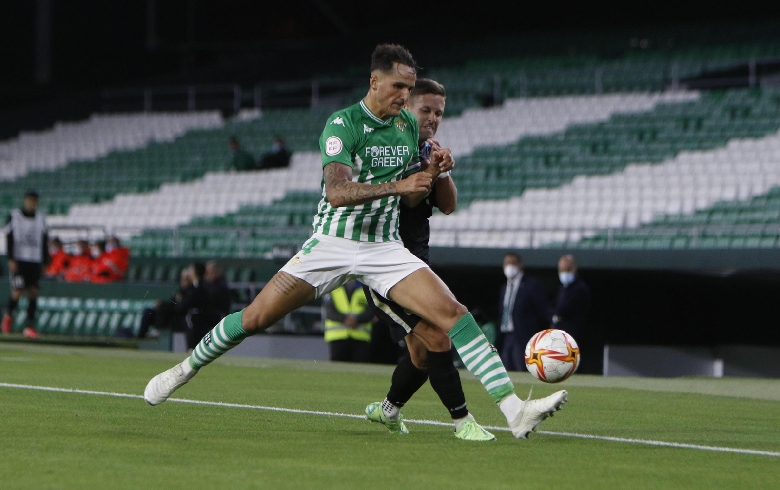 Las fotos del triunfo de la Real Balompédica sobre el Betis Deportivo en el Villamarín