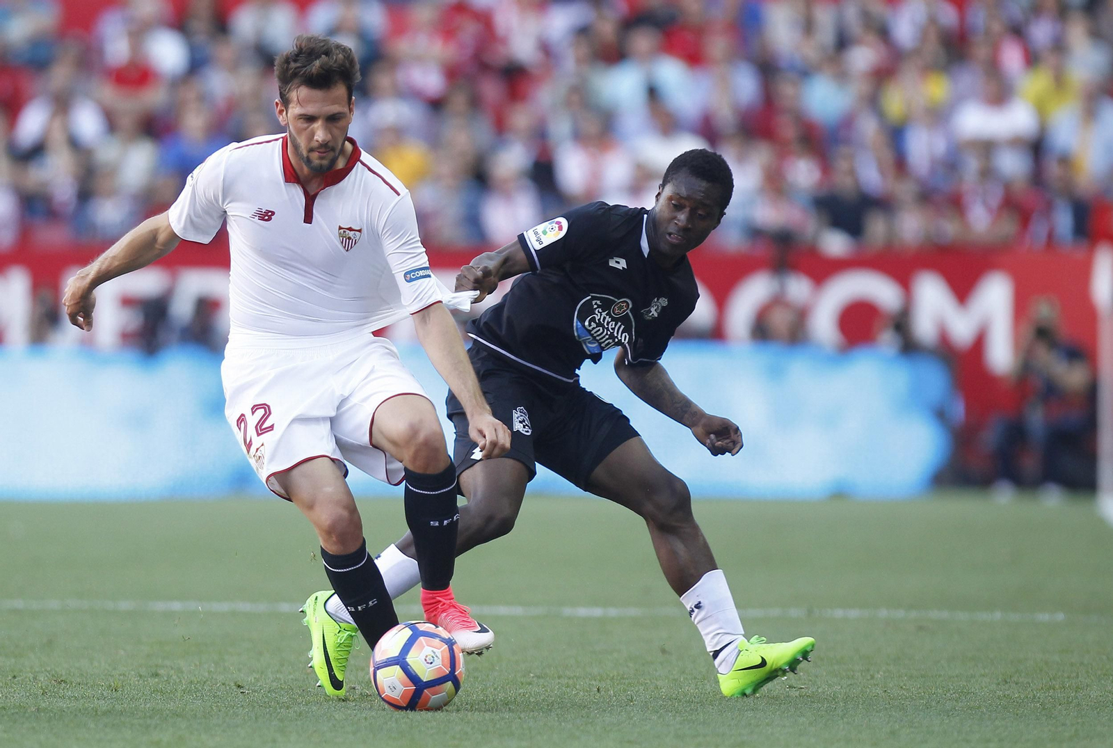 El Sevilla FC-Deportivo de La Coruña, en imágenes