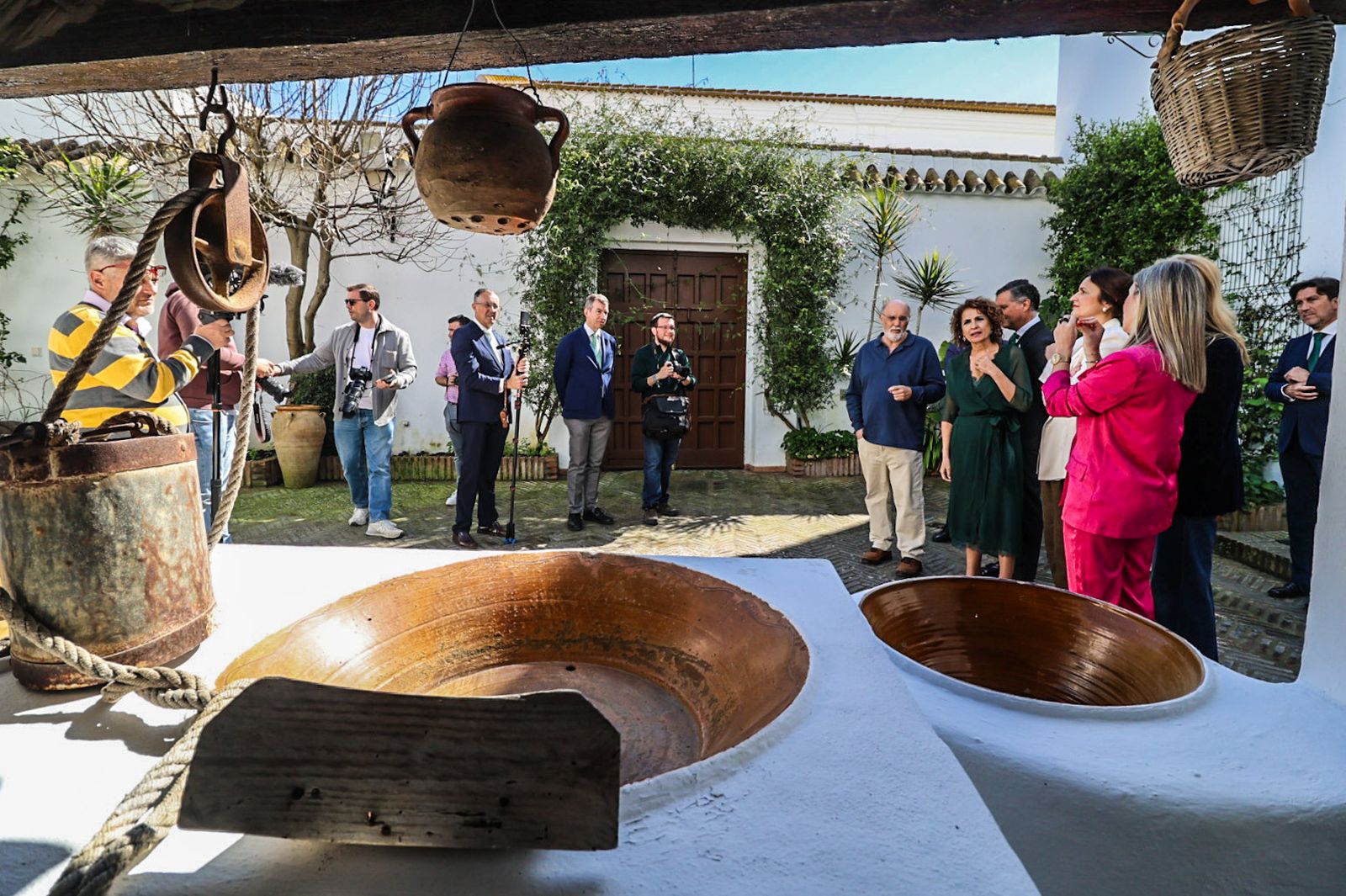 Fotos de la visita de María Jesús Montero a la Casa Museo Zenobia y Juan Ramón Jiménez