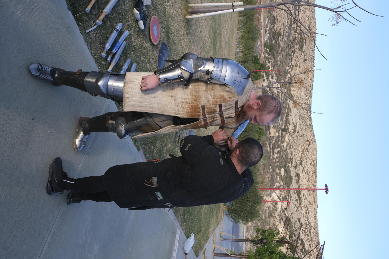 Fotogalería de los combates medievales en Almería