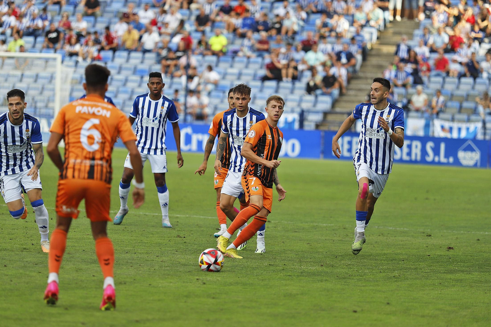 Imágenes del encuentro entre el Recreativo de Huelva y el Antequera CF