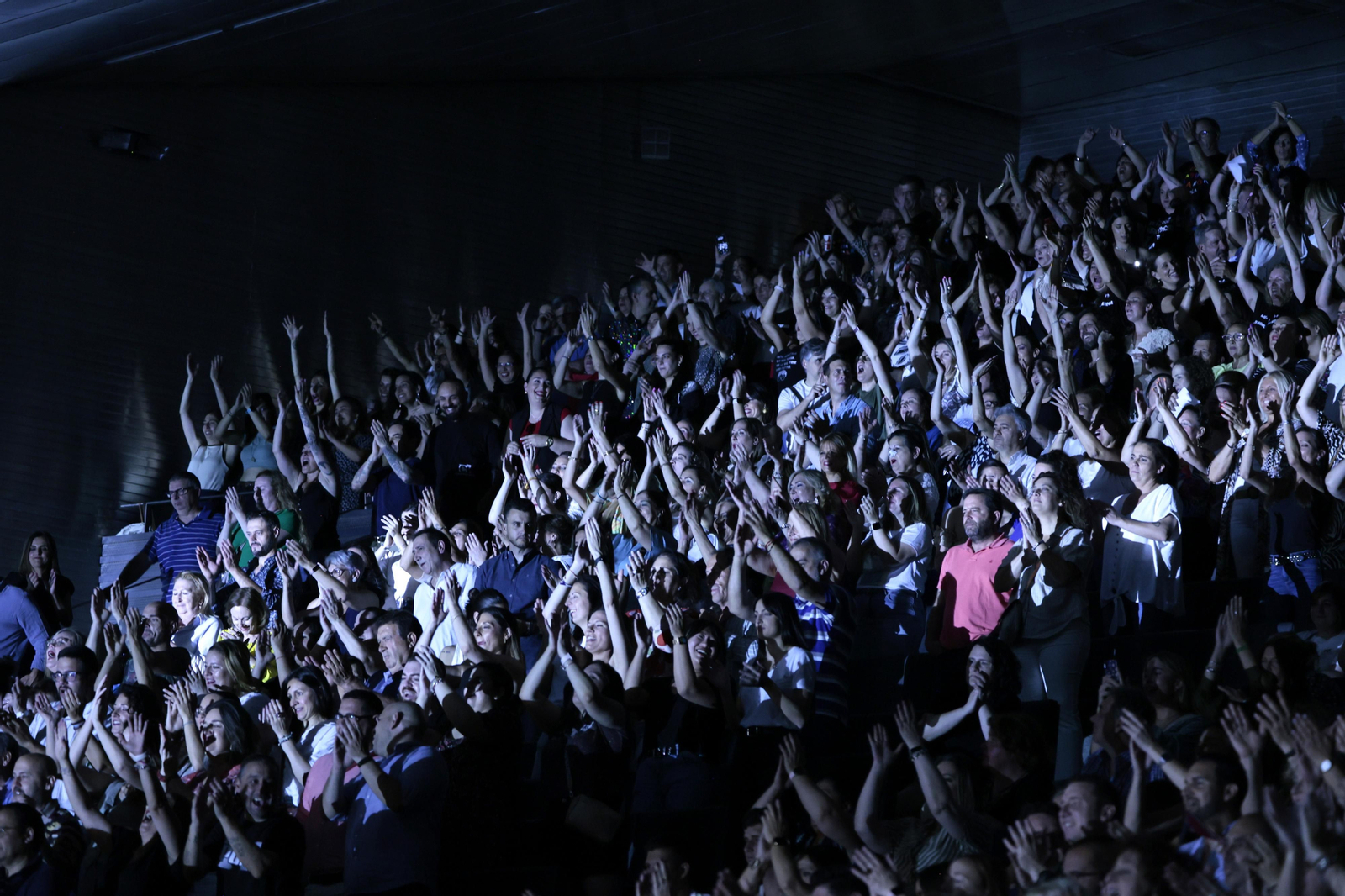 Las imágenes del concierto de Camela