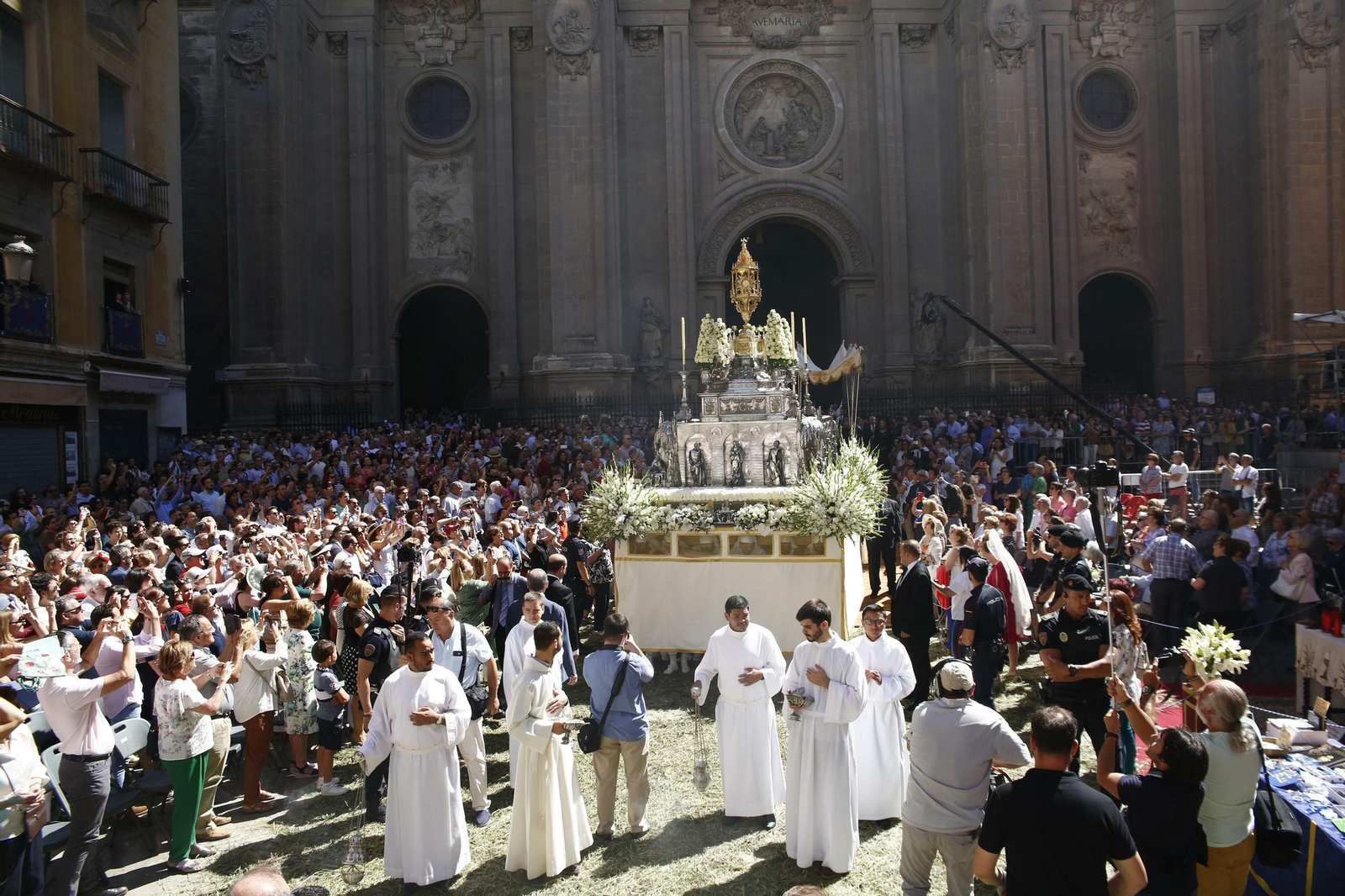 Las mejores imágenes de la procesión del Corpus Christi