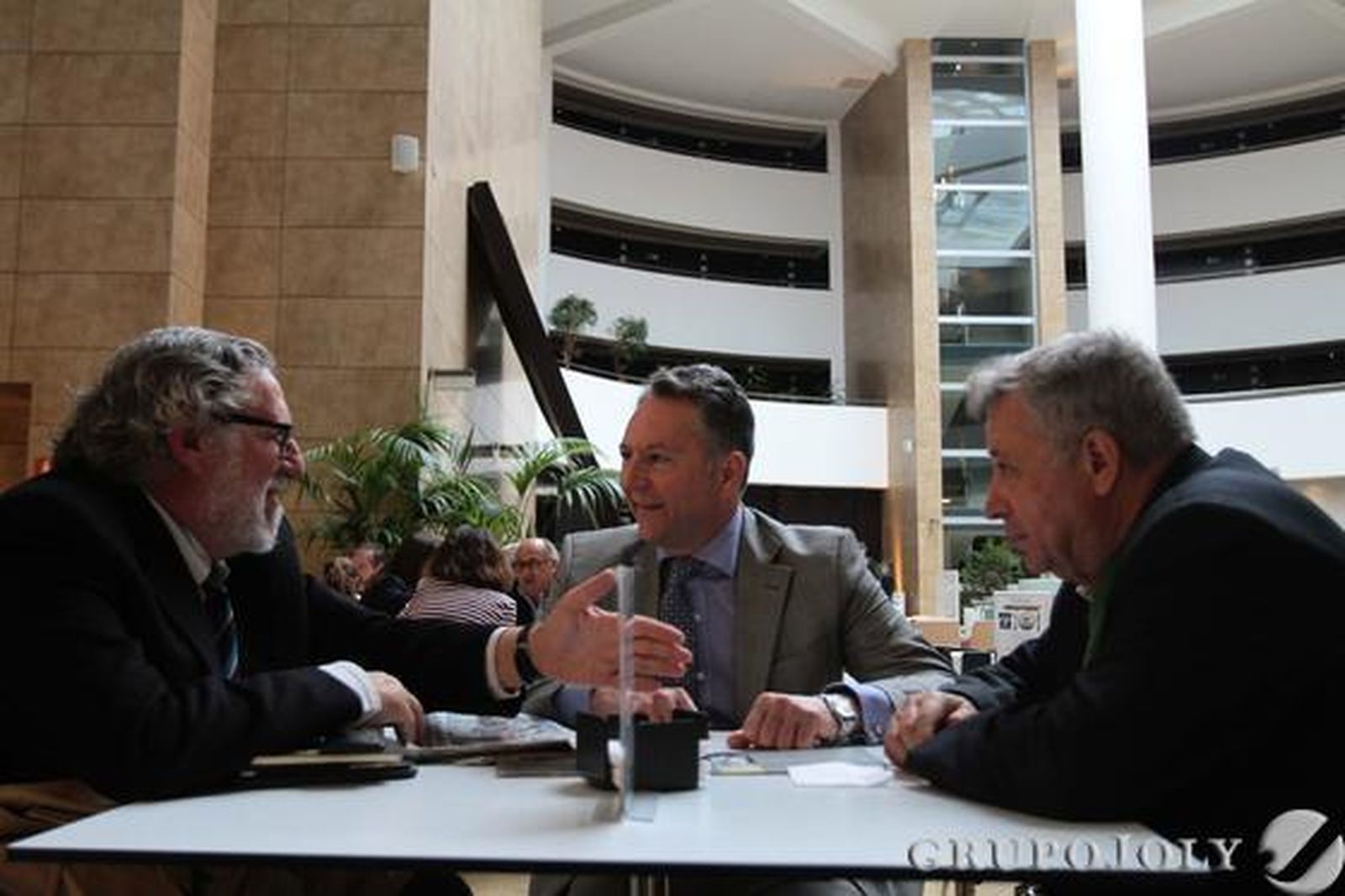 José Joly departe junto a Andrés Cárdenas y Jerónimo Páez. Reportaje gráfico: María de la Cruz / Álex Cámara