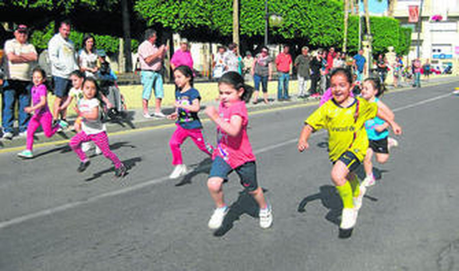 Los pequeños se lo pasaron en grande.