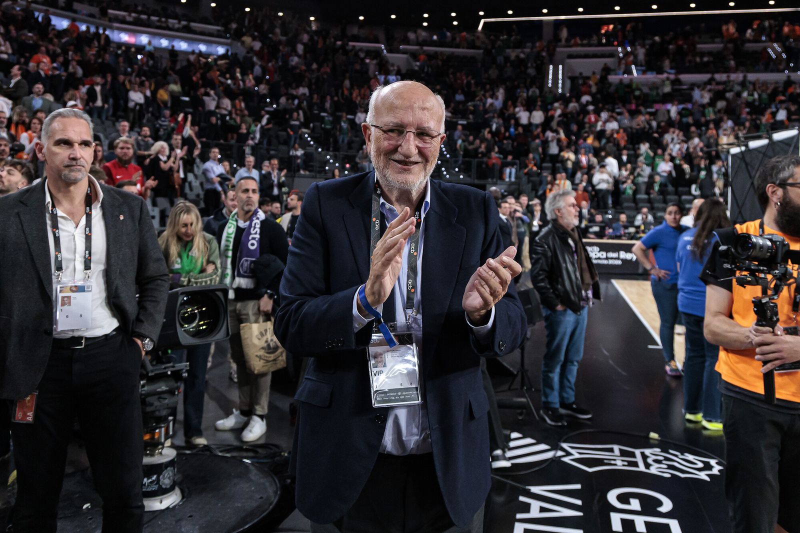 VIPS en la Copa: Aíto, Arlauckas, Calderón, Juan Roig...