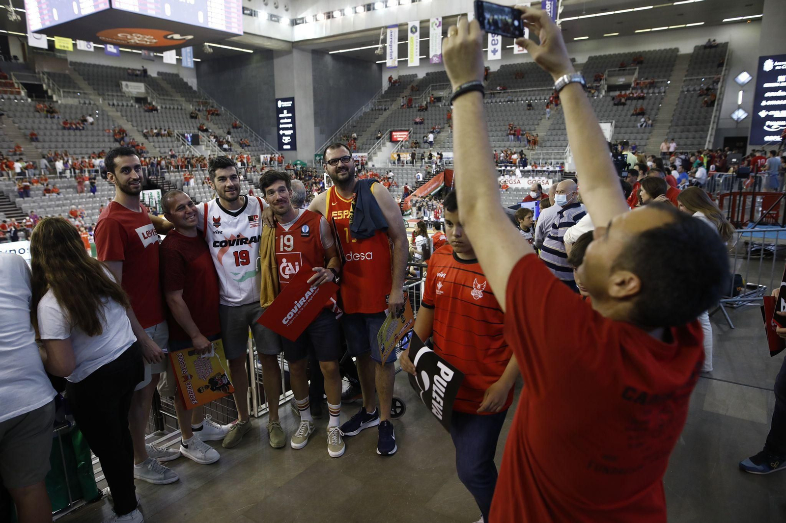 La previa del Covirán Granada-CB Almansa, en imágenes