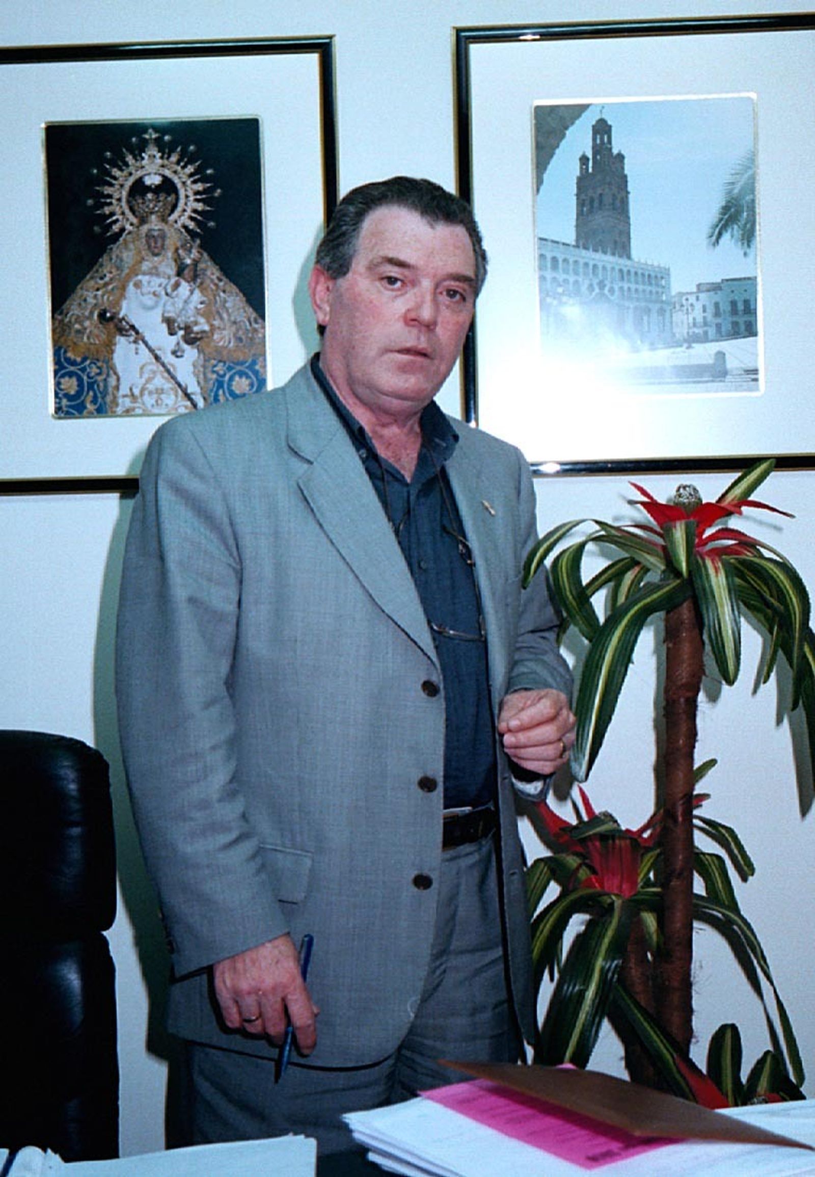 Antonio Enamorado en su etapa de presidente de la Fopac.