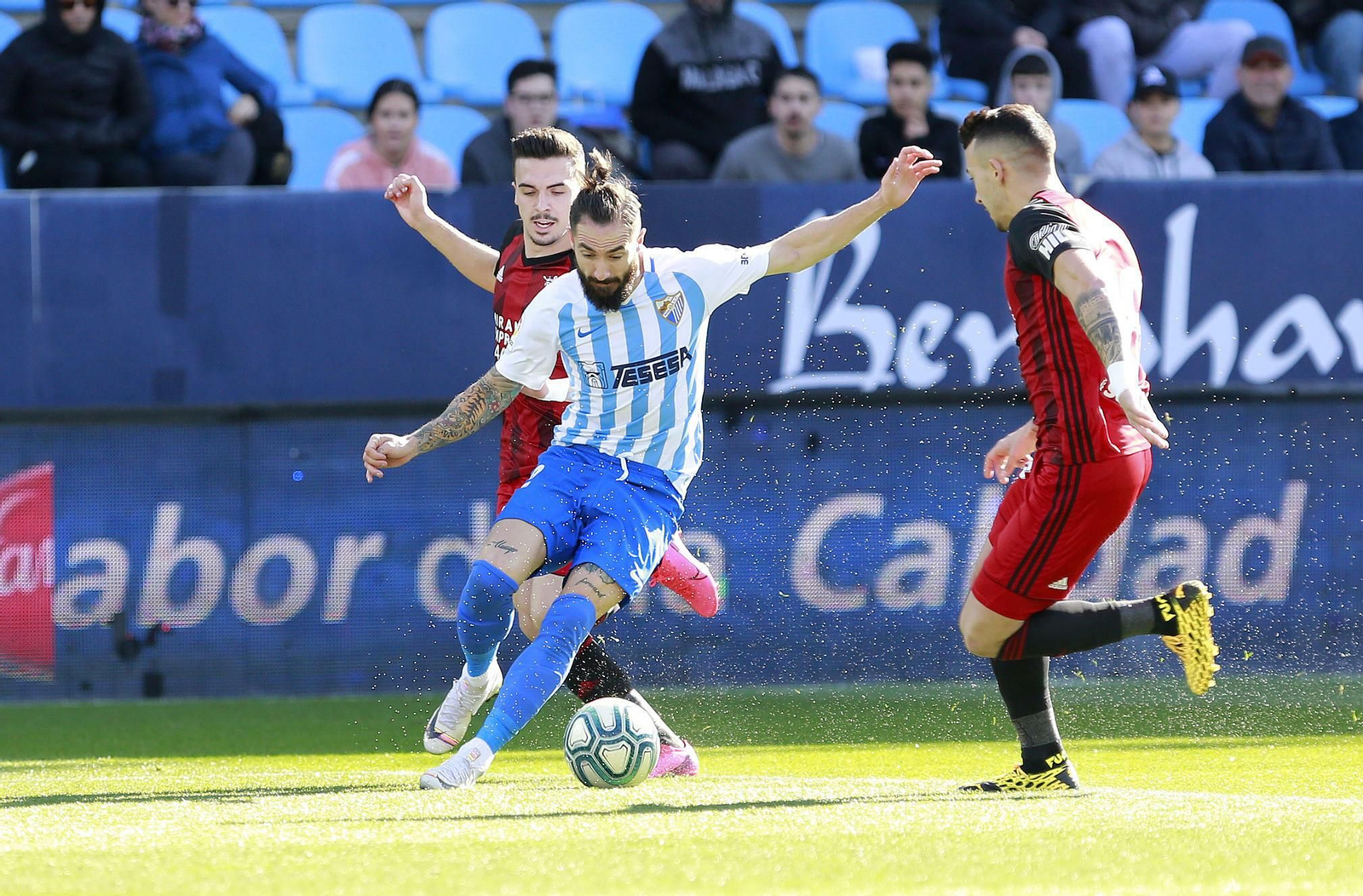 Las imágenes del Málaga CF - Mirandés Las imágenes del Málaga CF - Mirandés