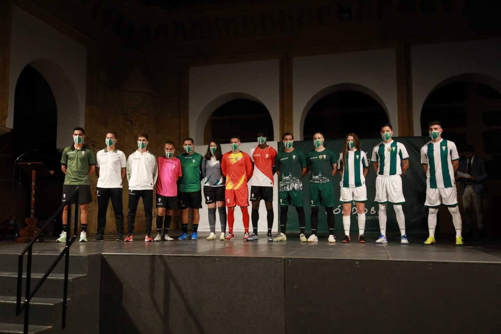 Las fotos de las nuevas equipaciones del Córdoba CF