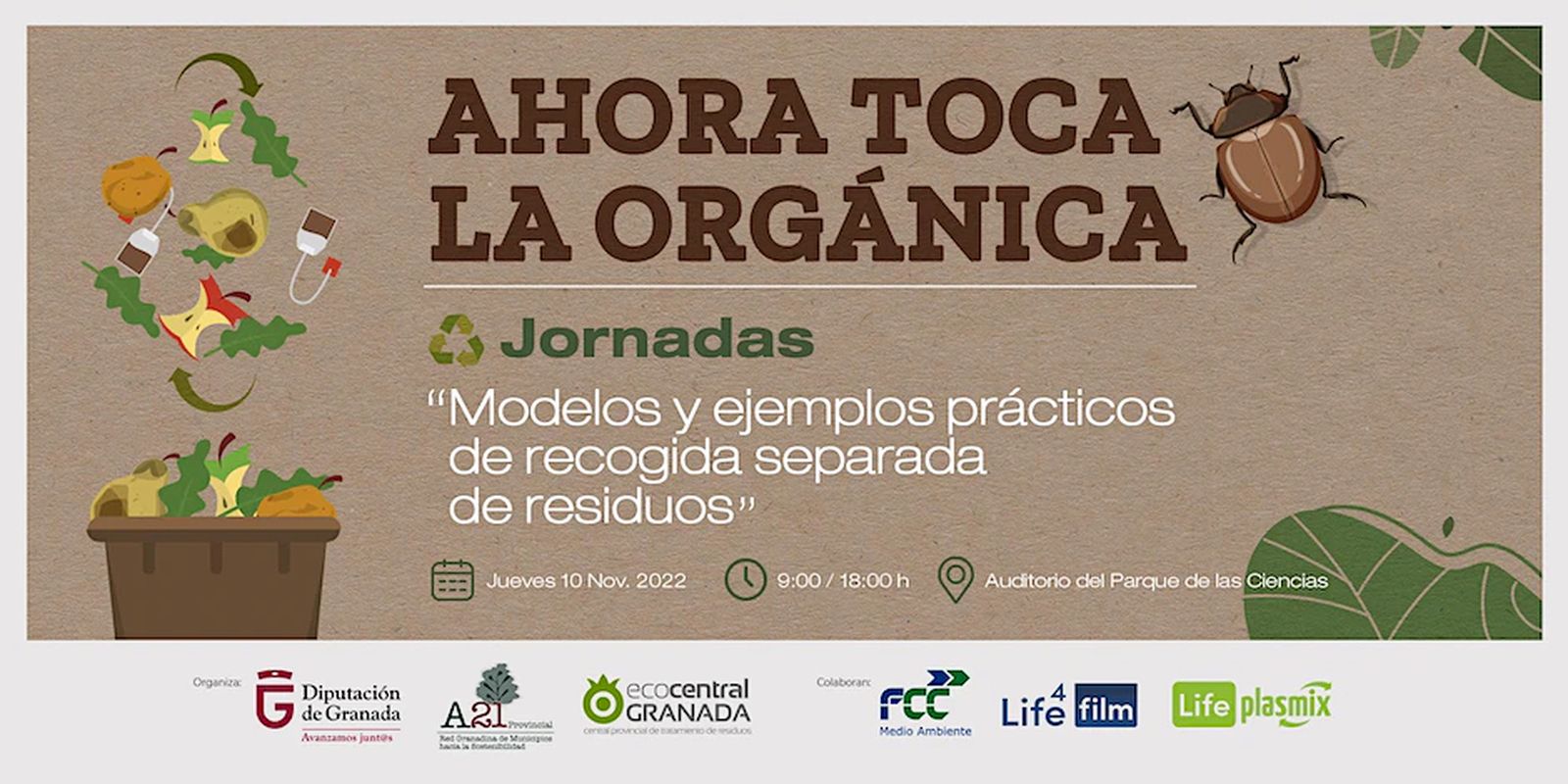 Conoce las jornadas celebradas en Granada sobre la recogida separada de residuos