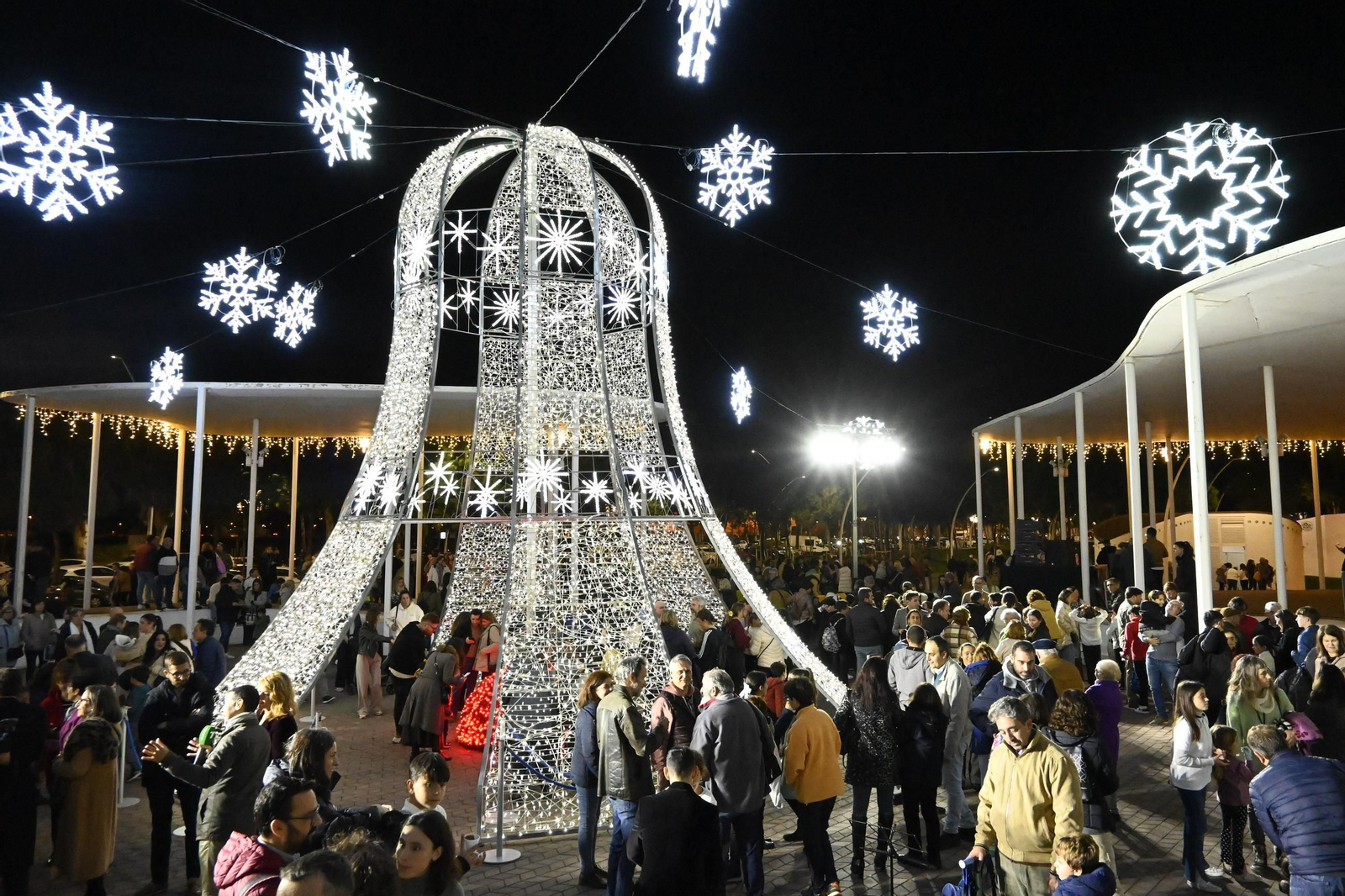 Fotos de la Inauguración del alumbrado del Puerto en Huelva