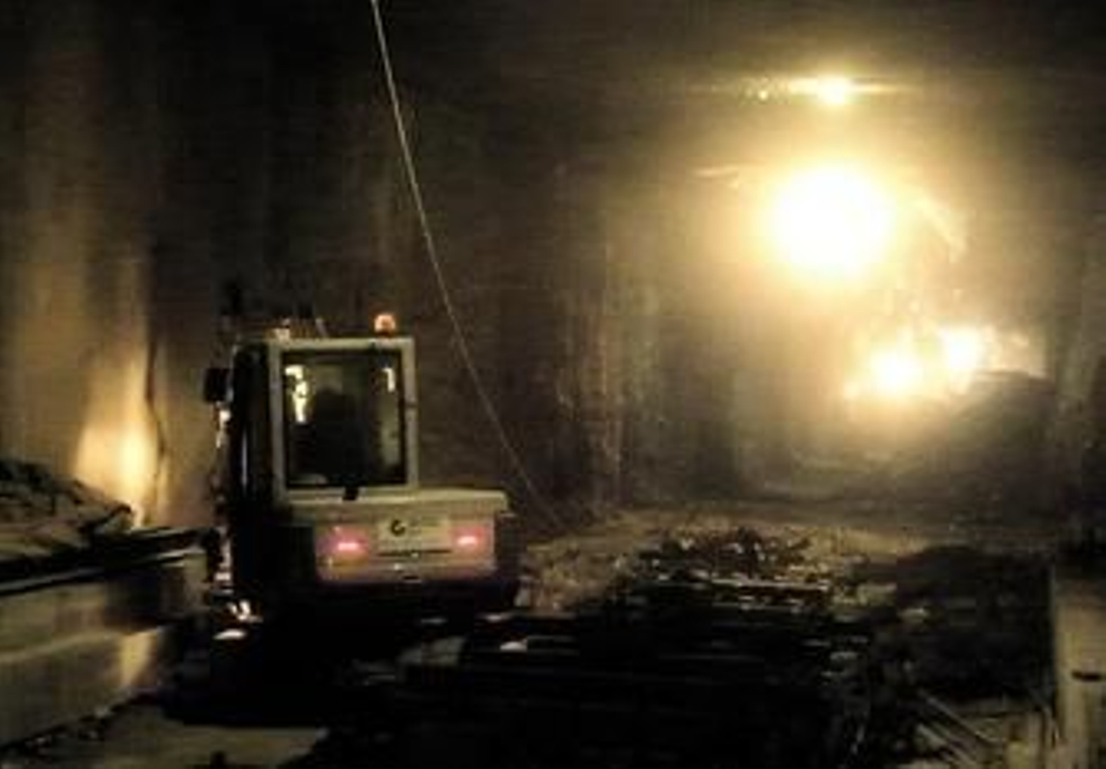 La conexión se ha producido a unos 13 metros de profundidad.