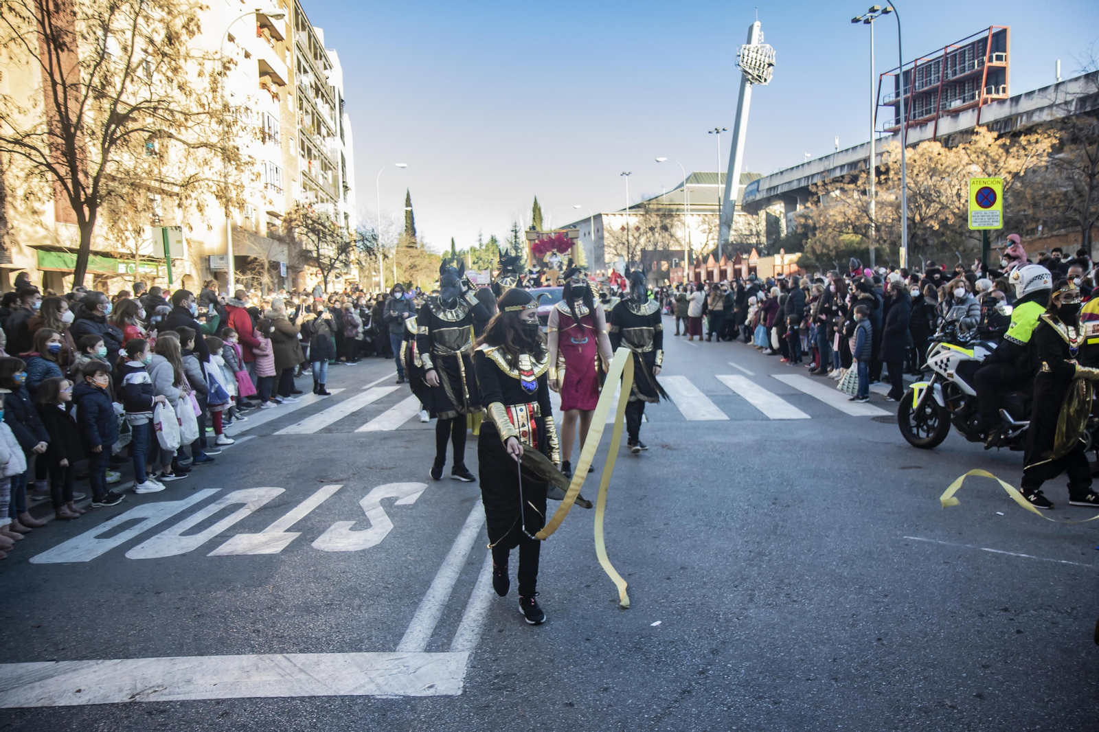 Fotos de la cabalgata de Reyes Magos de Granada 2022