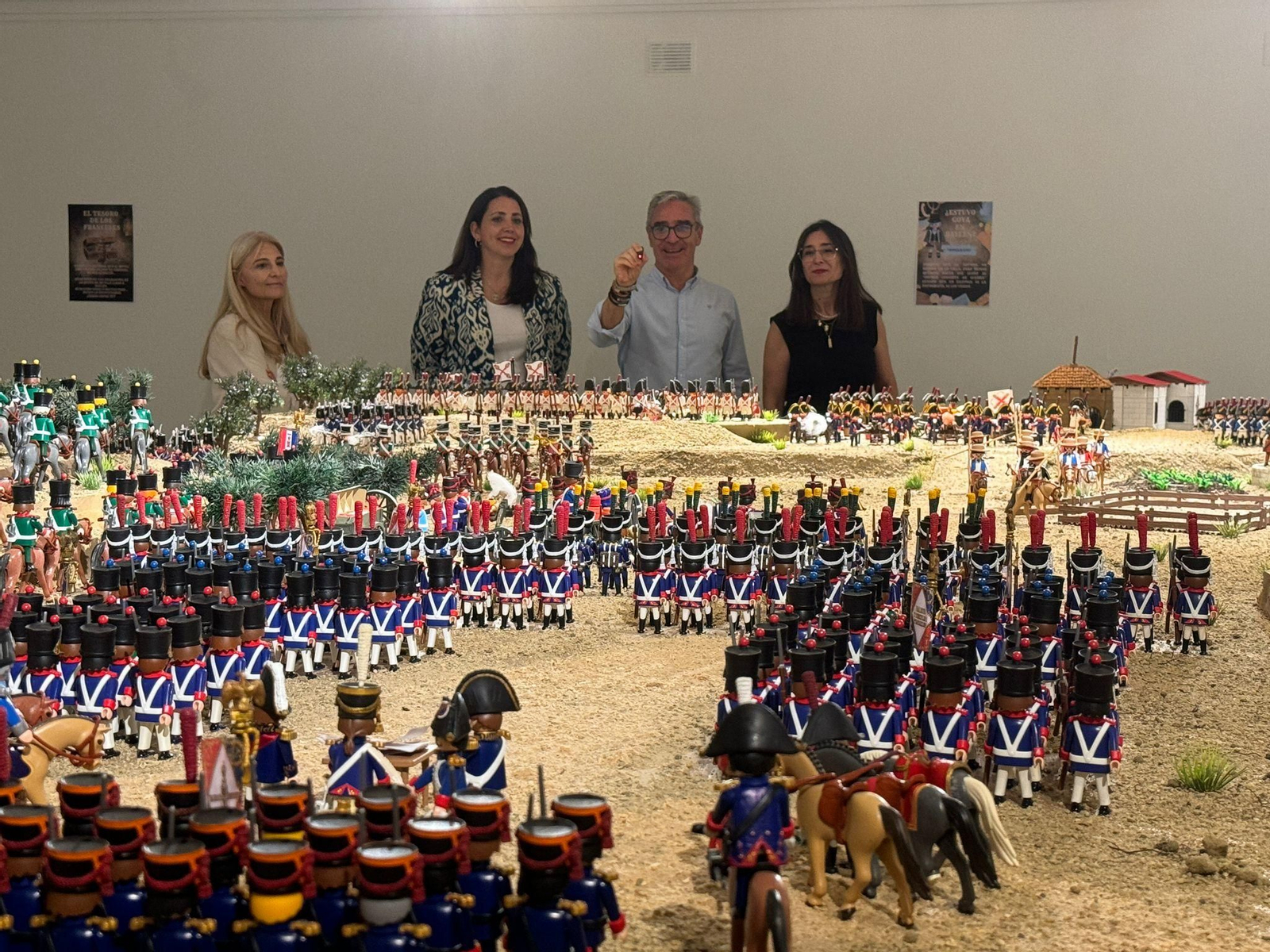 La histórica Batalla de Bailén con "soldados" de Playmobil, en imágenes