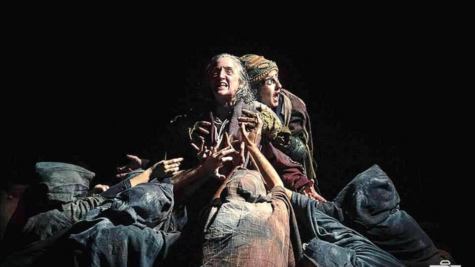 Una imagen del montaje de Atalaya.