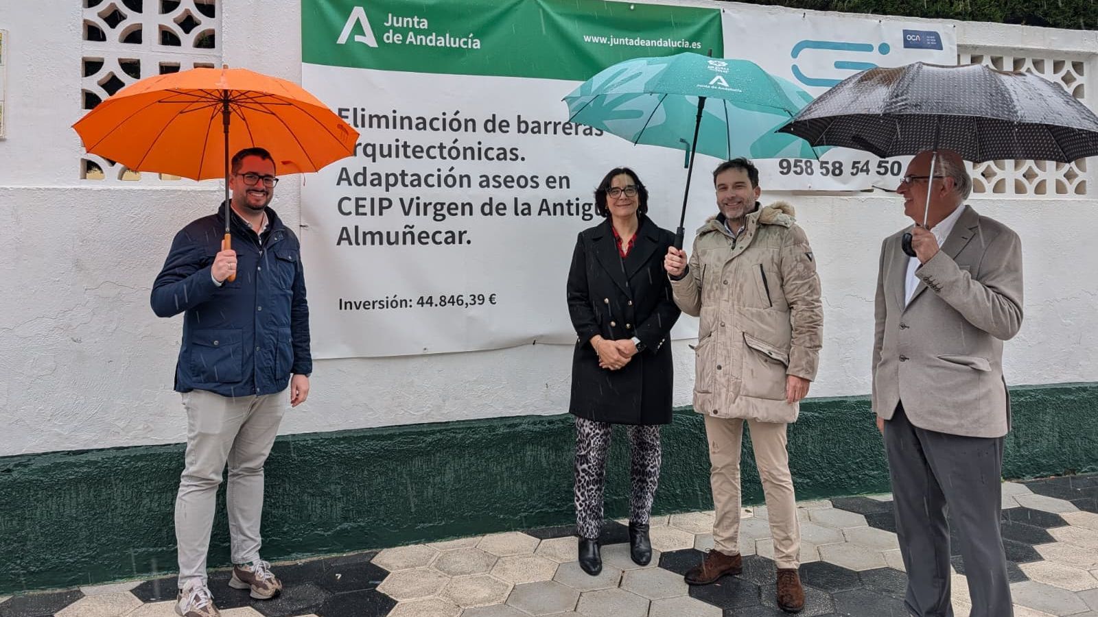 La delegada visita el CEIP Virgen de la Antigua