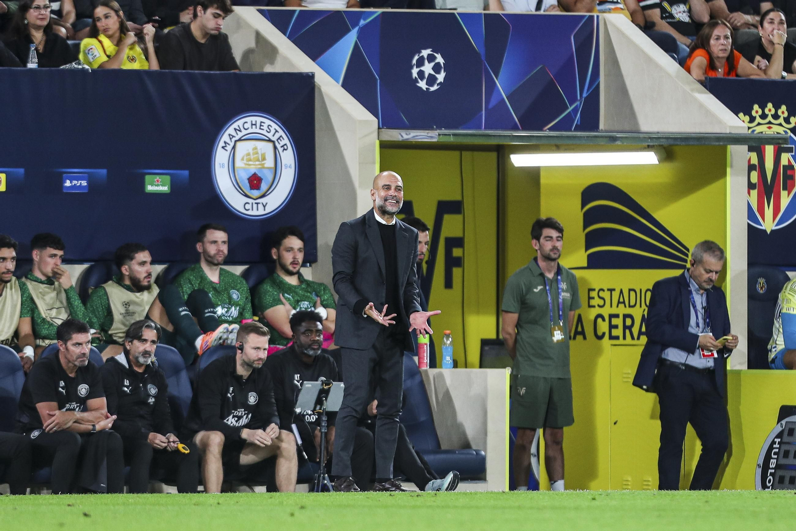 Las fotos del Villarreal-Manchester City