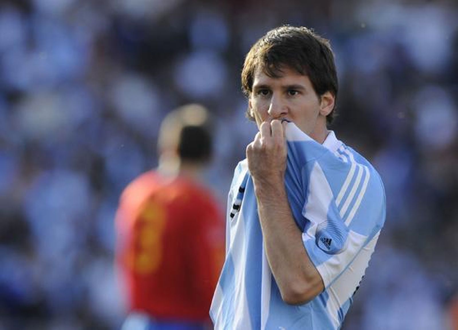 España cae goleada ante Argentina en el Monumental de Buenos Aires. / EFE