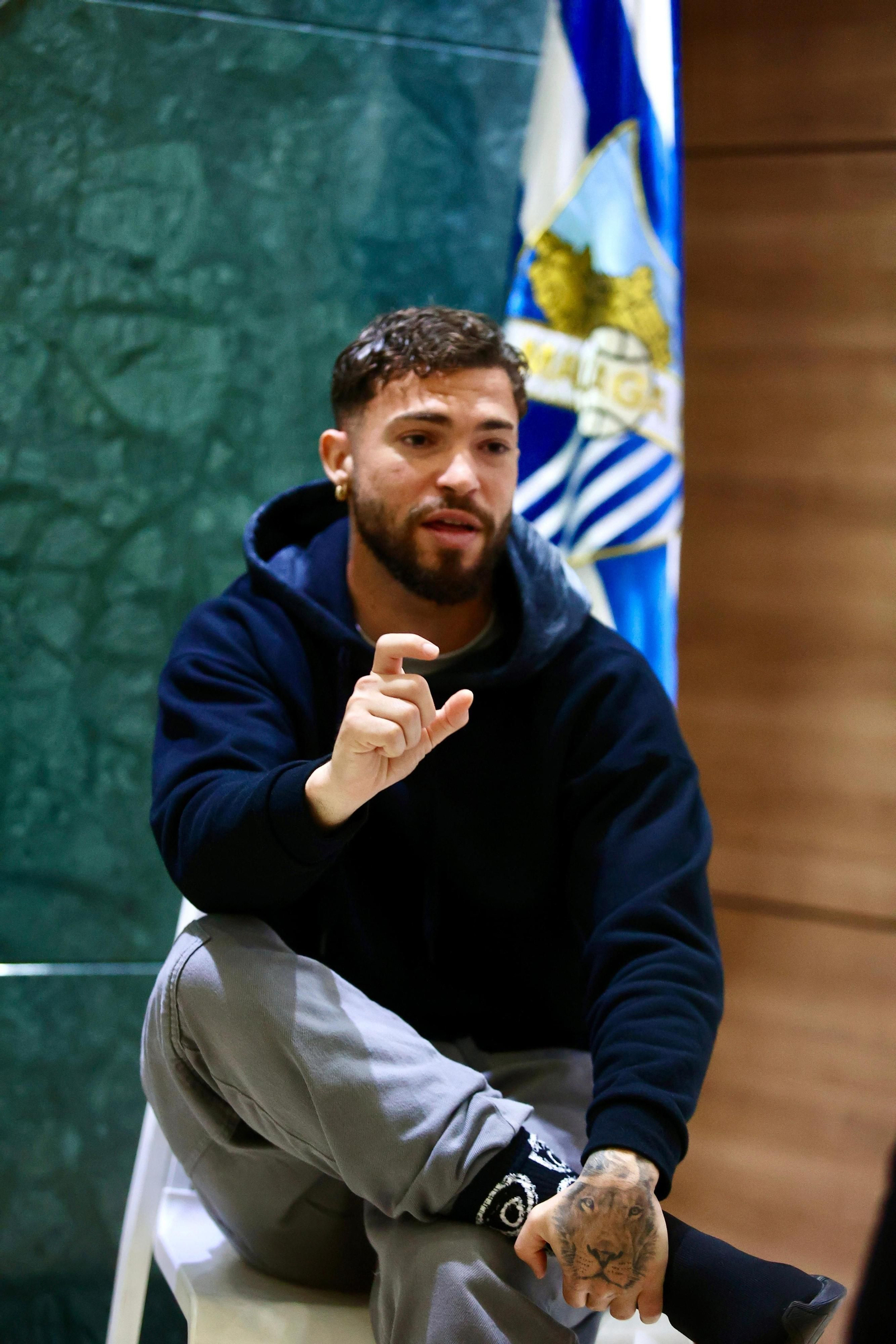 Las fotos de Dani Sánchez, jugador del Málaga CF