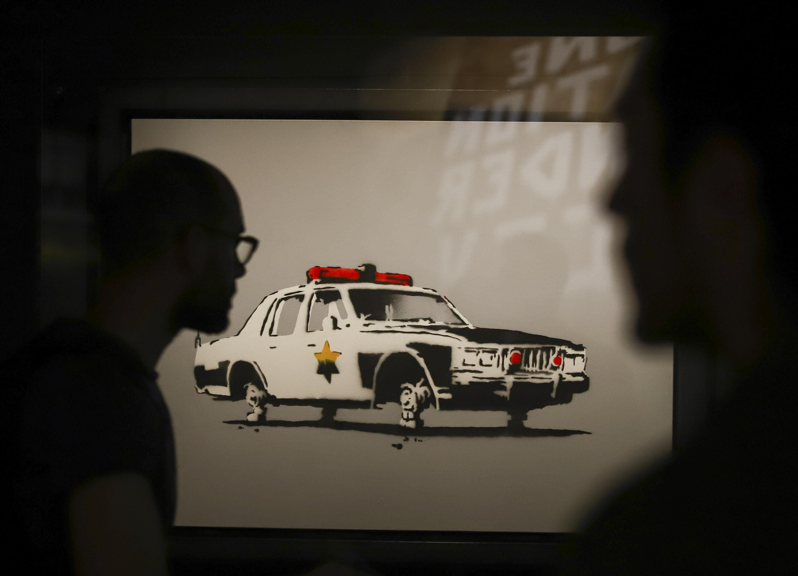 Las fotos de la exposición 'Banksy. The art of protest' en La Térmica, en Málaga