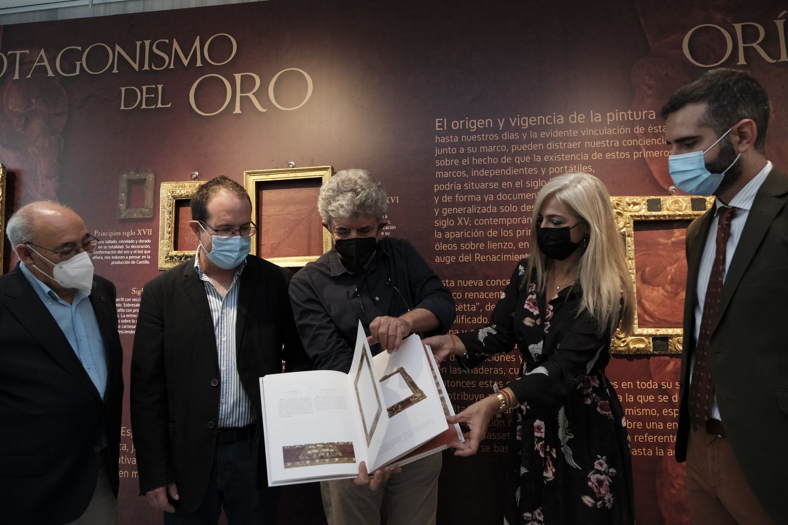 Fotogalería inauguración exposición El Marco Barroco Español. Museo de Almería.