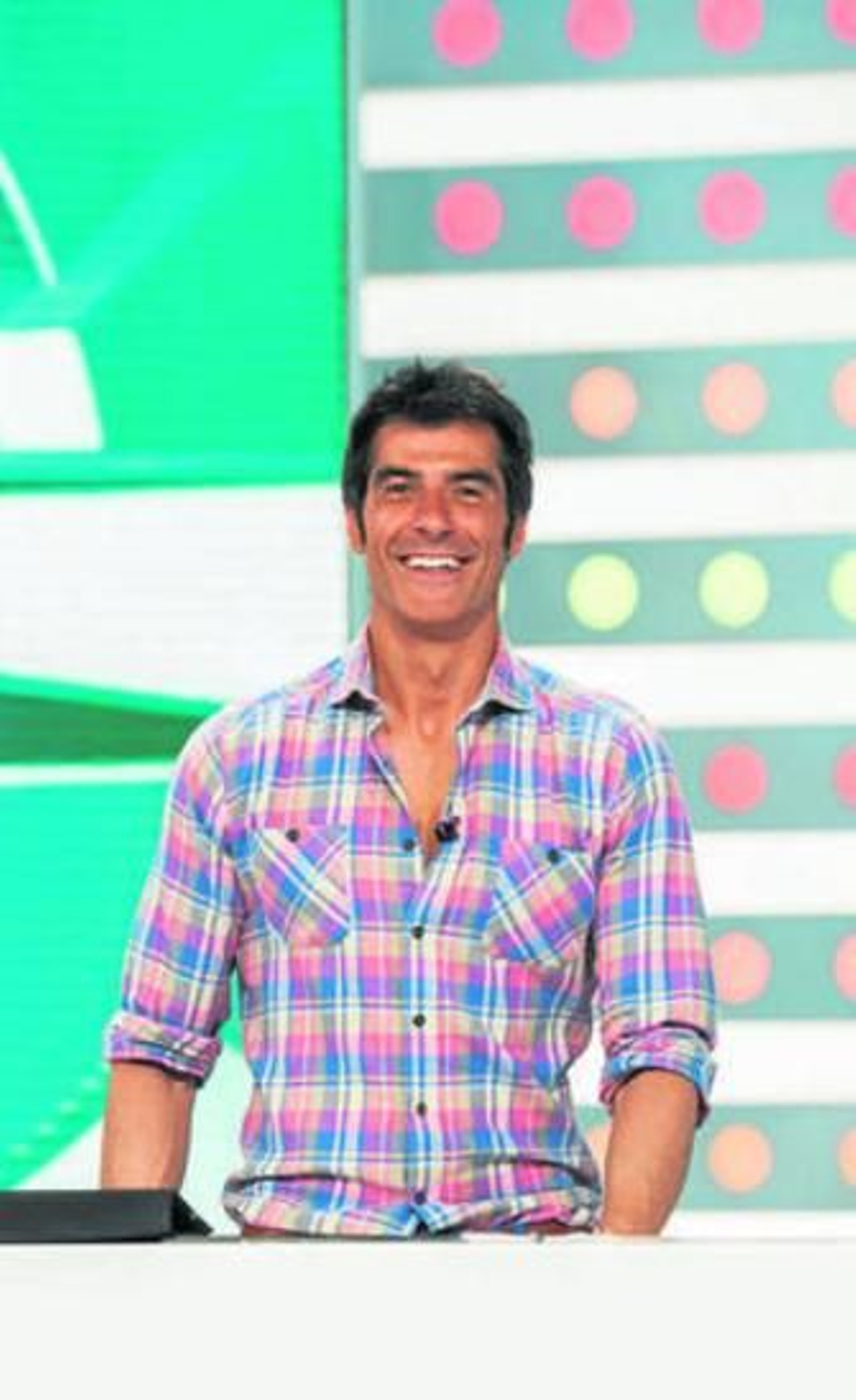 Jorge Fernández, en el plató del veterano programa.